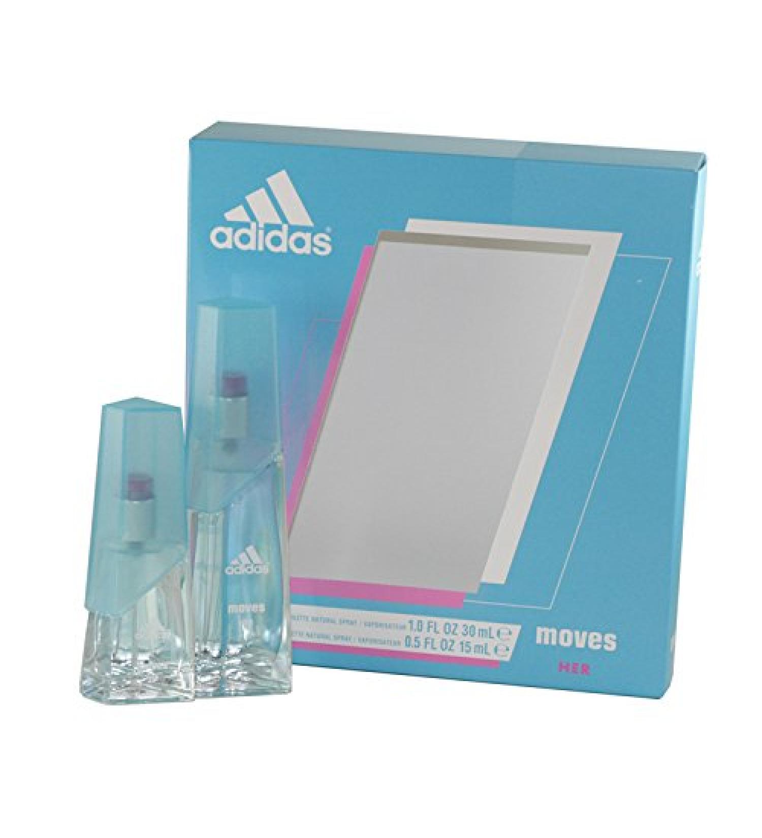 Adidas Fragrance Moves Eau de Toilette Spray for Her 1.5 Fluid Ounce