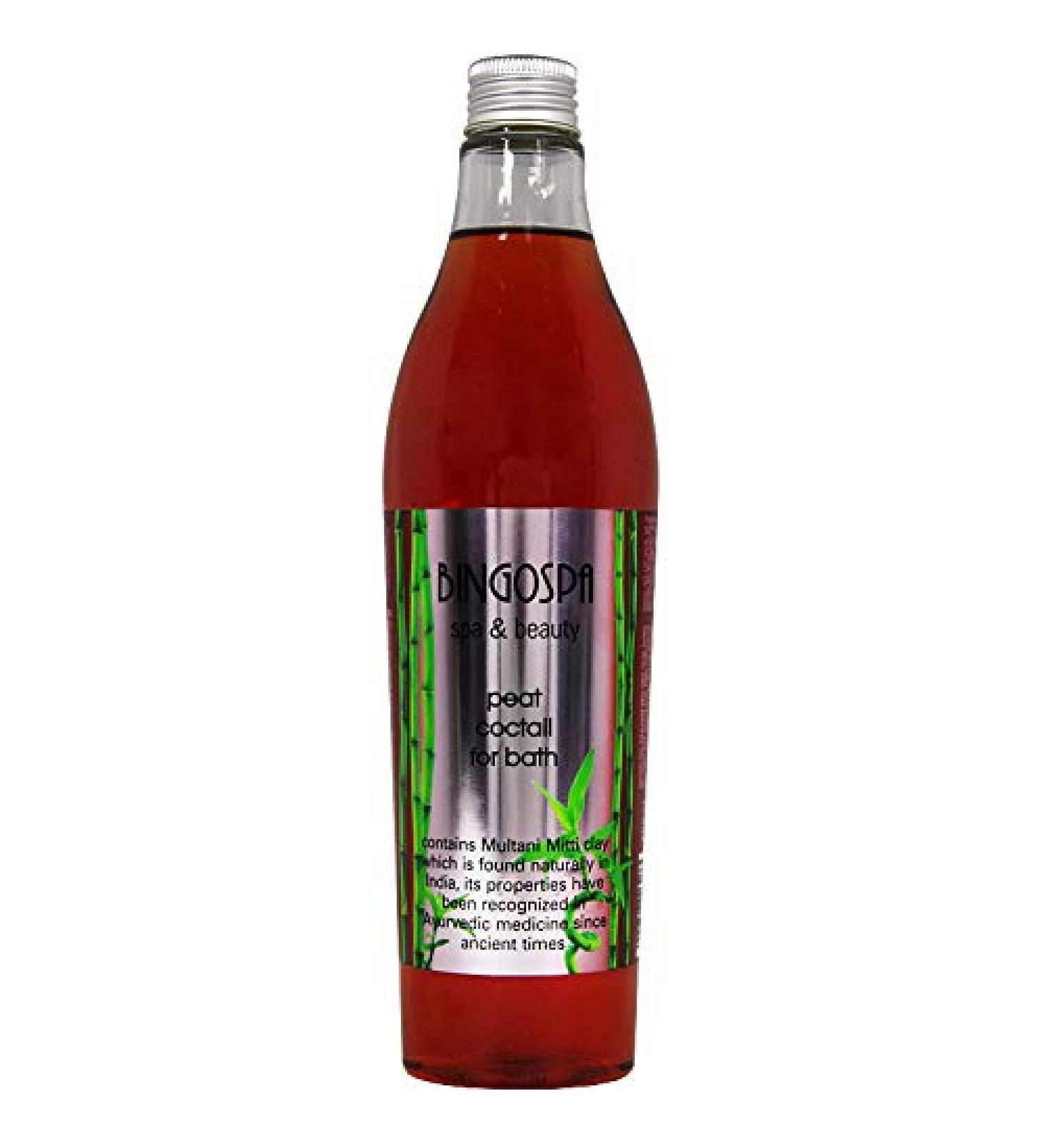 Bingospa Spa & Beauty Warming peat bath cocktail with Multani Mitti-Ton for skin care skin resistance relaxation relax spa-400ml