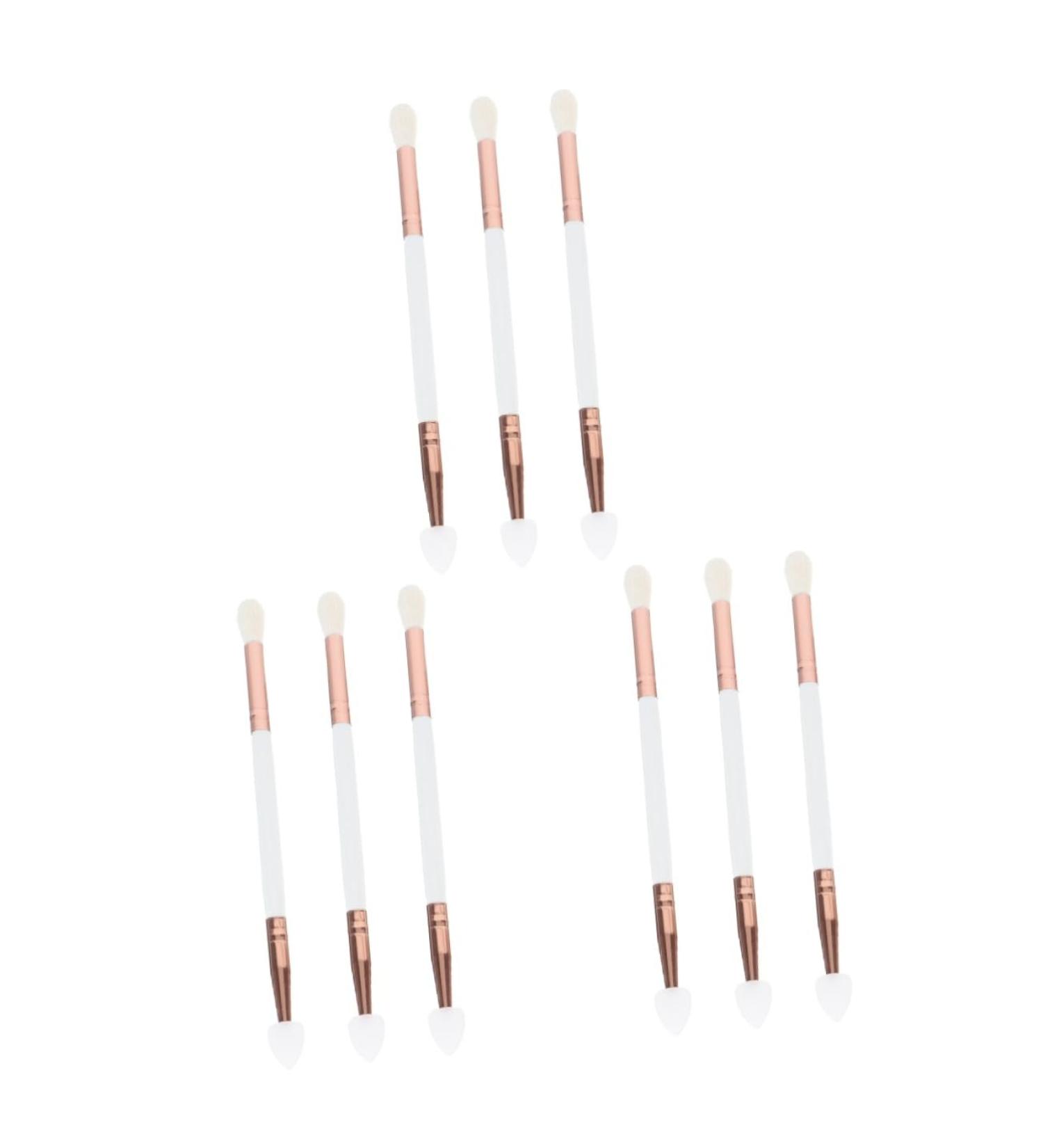 FOMIYES 9 Pcs Eye Shadow Brush Make up Kit Eyeshadow Eyebrow Brush Eyeshadow Makeup Tool Portable Travel - Buy Online on GoSupps.com