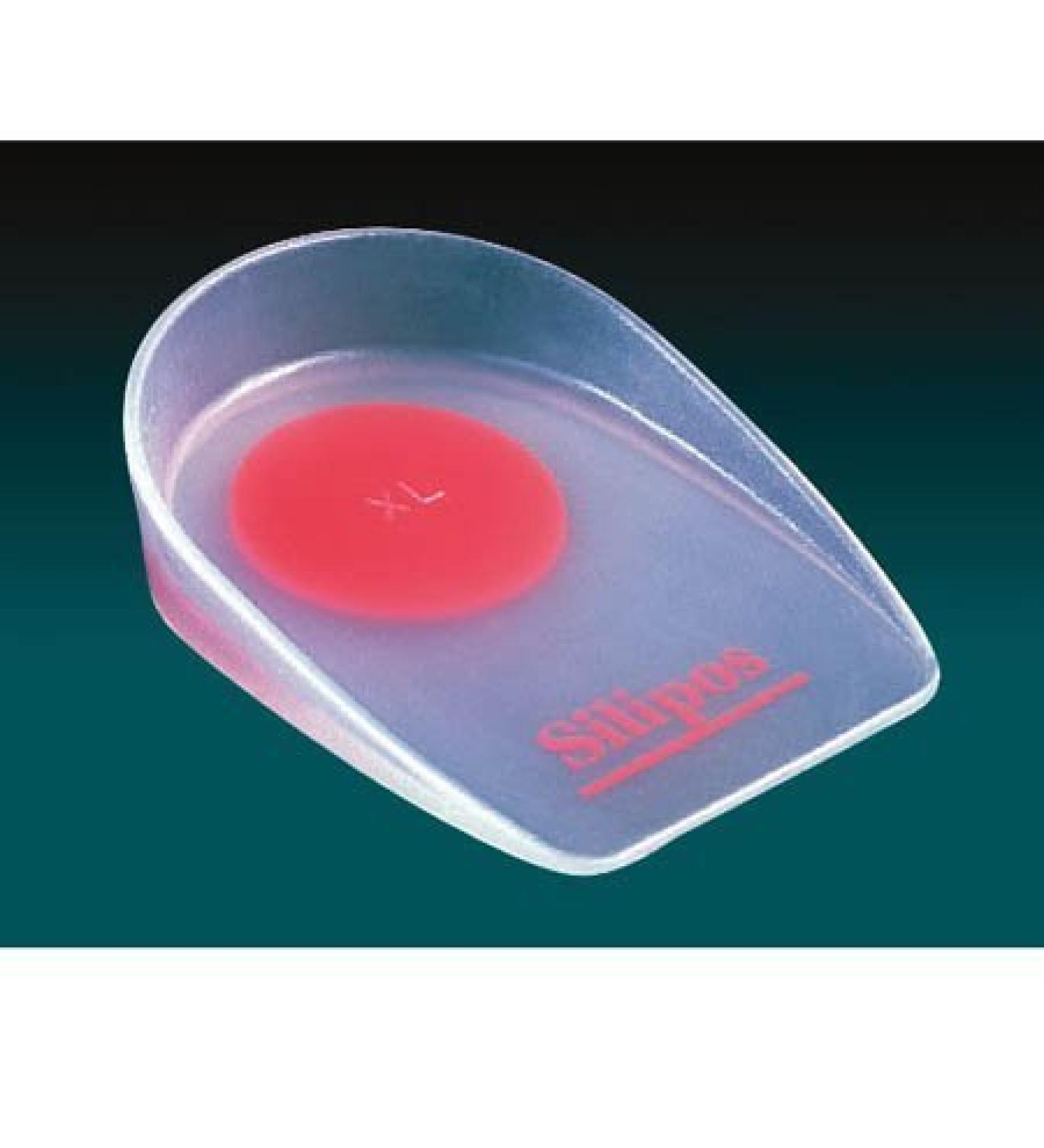 Silipos WonderZorb WonderCup Heel Cups Red - L - M9/10 W10/12+