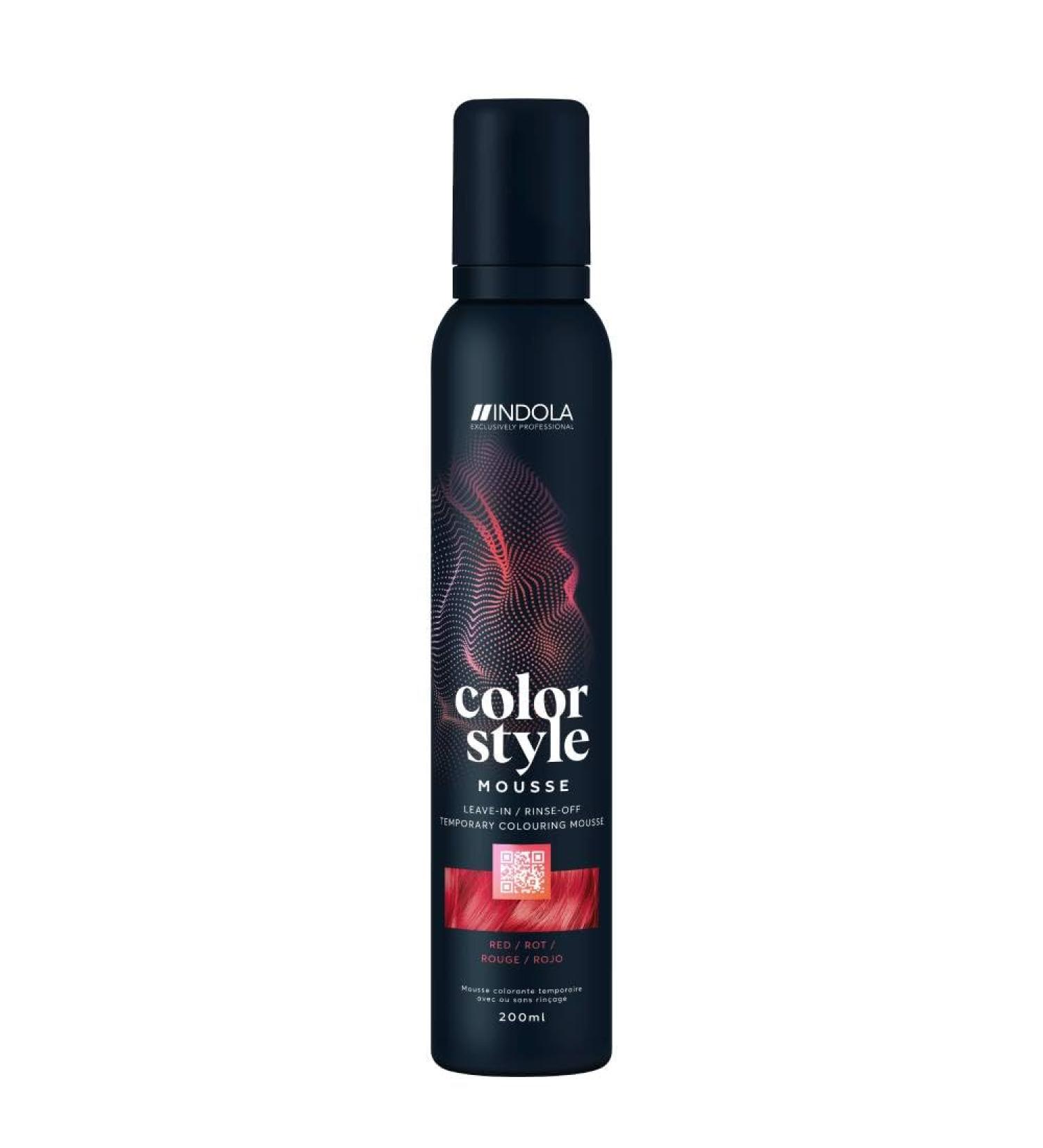 Indola Color Style Mousse 200ml - Buy Online on GoSupps.com