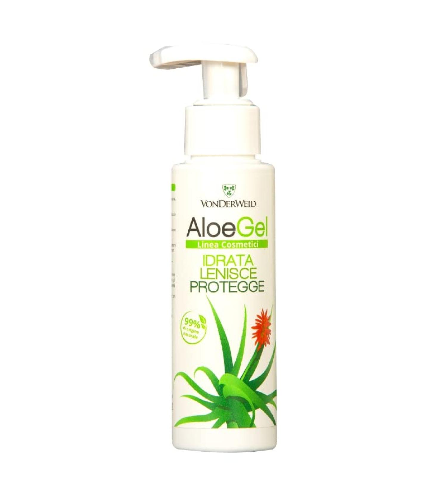 Pure Aloe Vera Gel - 250ml | Soothing & Moisturizing Aloe Arborescens Gel | Unpasteurized Italian Aloe | International Shipping - Buy Online on GoSupps.com