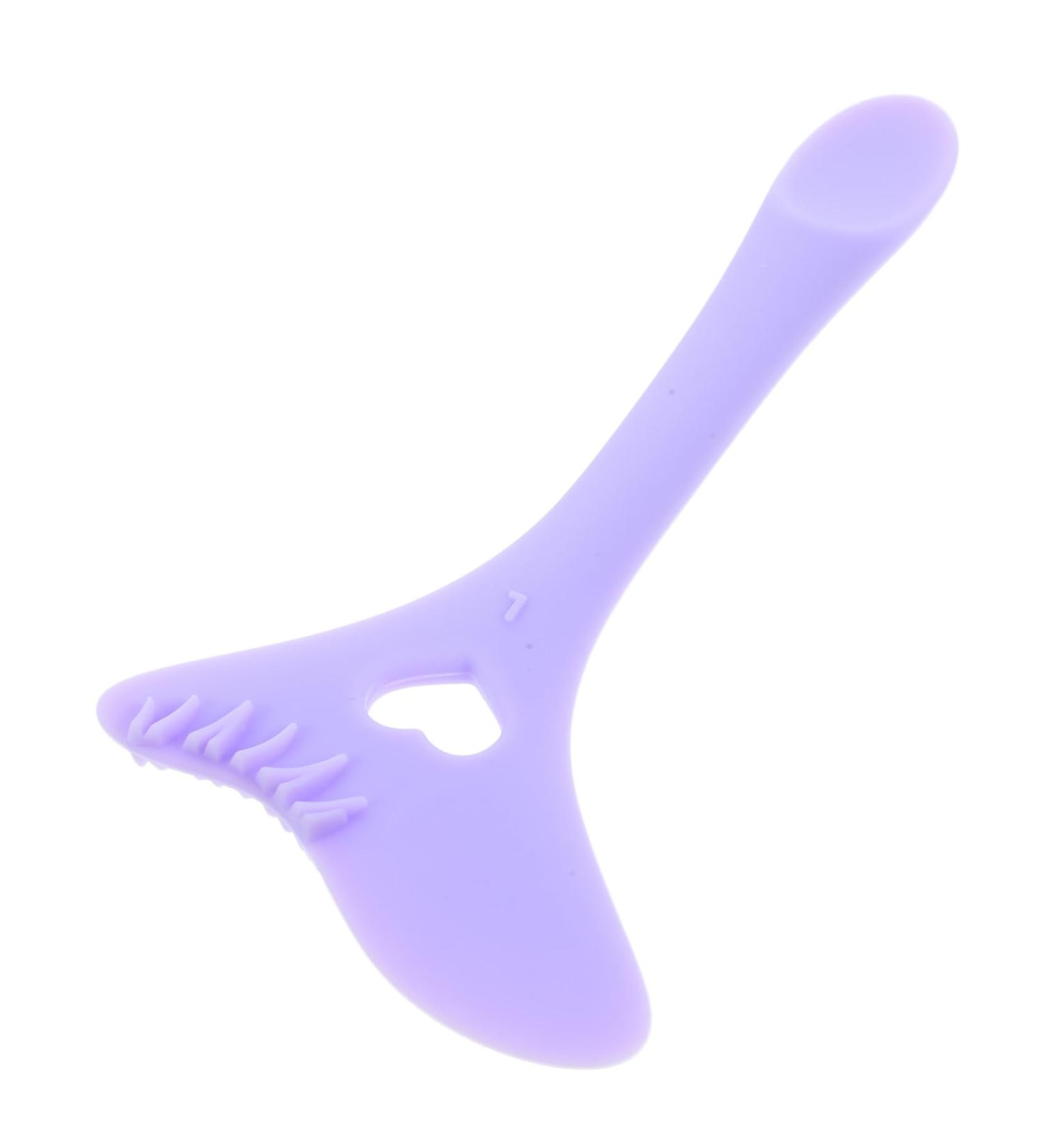 SOESFOUFU Eyeliner Stamp Silicone Molds Eyeshadow Applicators Stamps Eyelash Stencils The Face Eye Shadow 12.00X6.00X0.50CM Purple - Buy Online on GoSupps.com