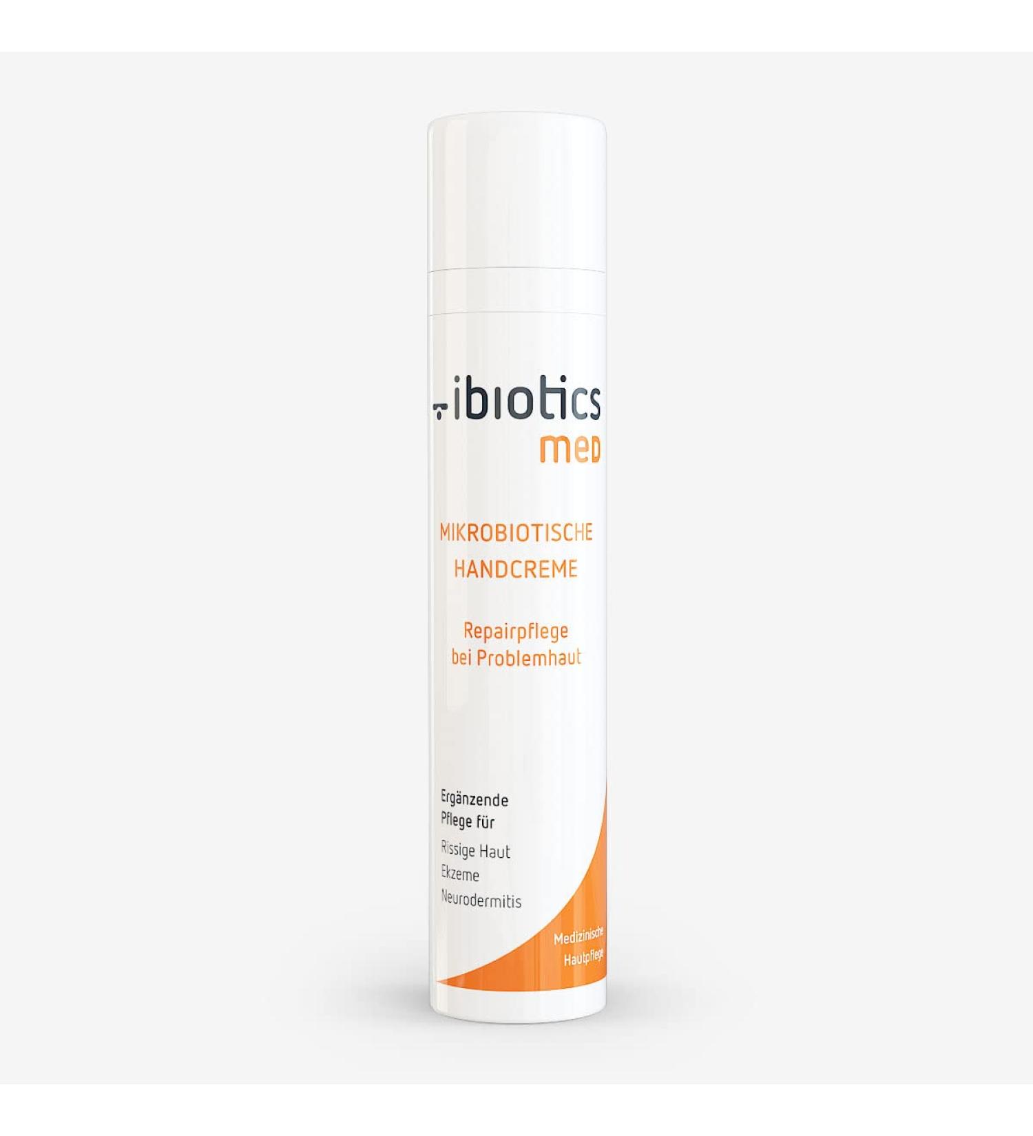 Ibiotics Med Microbiotic Hand Cream 50ml - Intensive Repair & Care for Healthy Hands | Special Regeneration Formula for Hand Microbiome - Buy Online on GoSupps.com