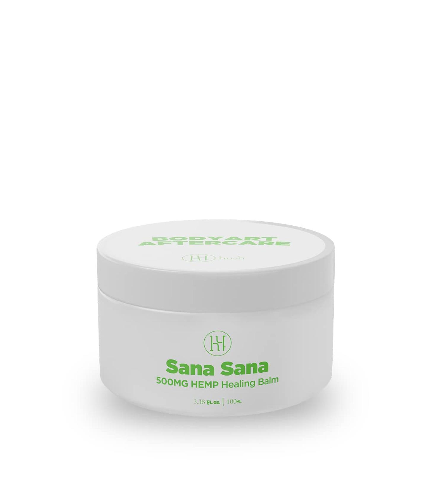 HUSH anesthetic Hemp Healing Balm for Tattoo Aftercare. Tattoo Balm to Help Moisturize the Skin. - Buy Online on GoSupps.com