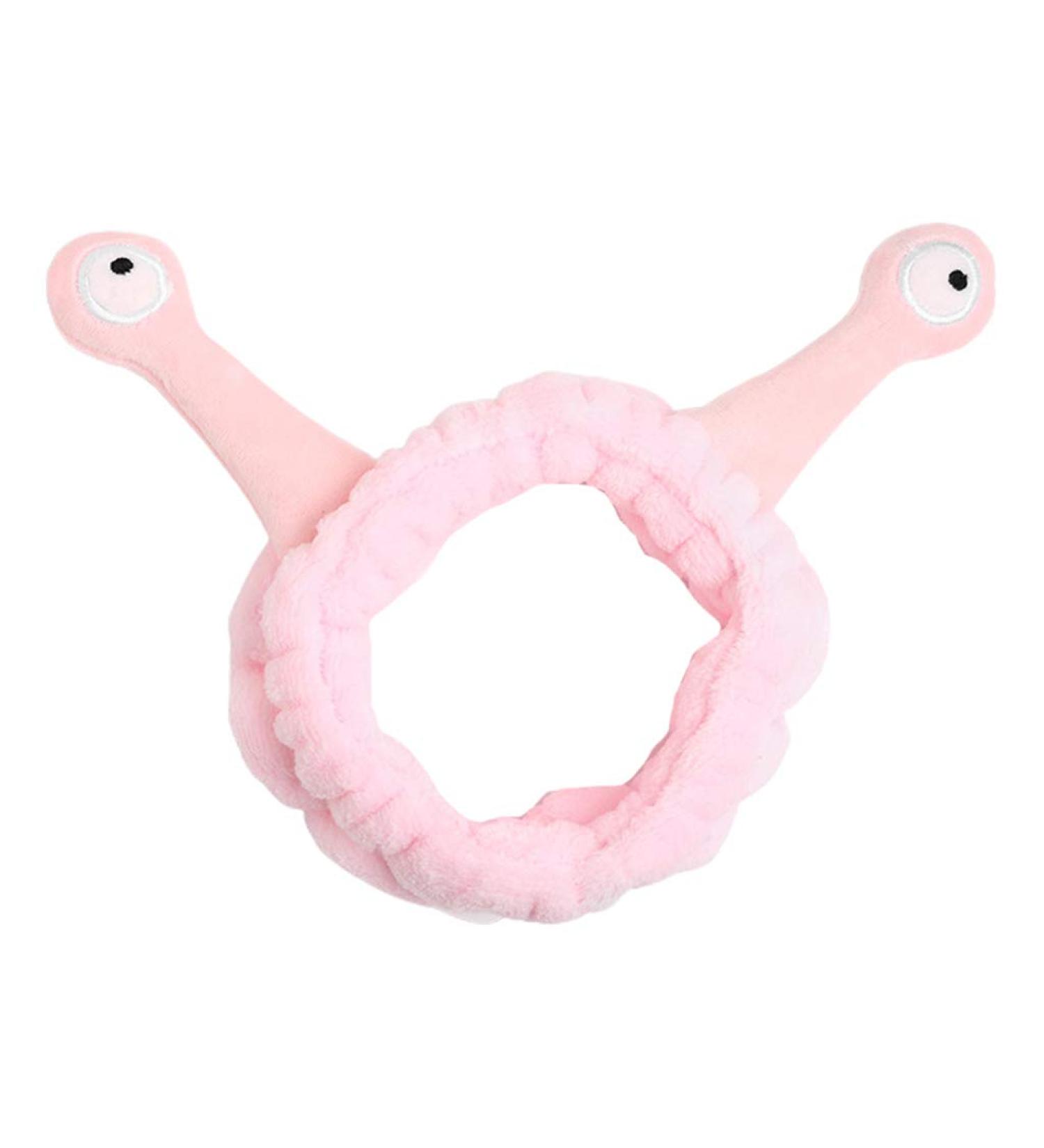 Snail Eyes Headband Antenna Face Wash Plush Hair Band for Women Girls PK - Buy Online on GoSupps.com