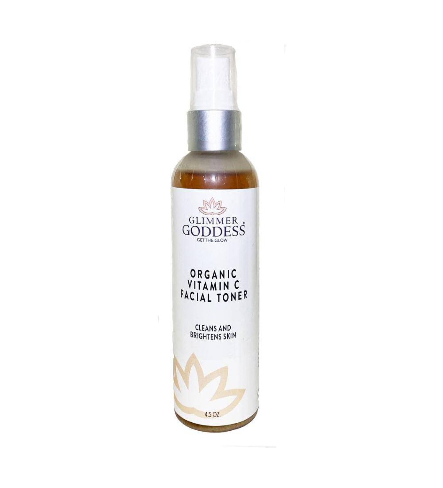 Organic Alcohol-Free Vitamin C Facial Toner Natural Astringent Face Toner With 28 Vitamins