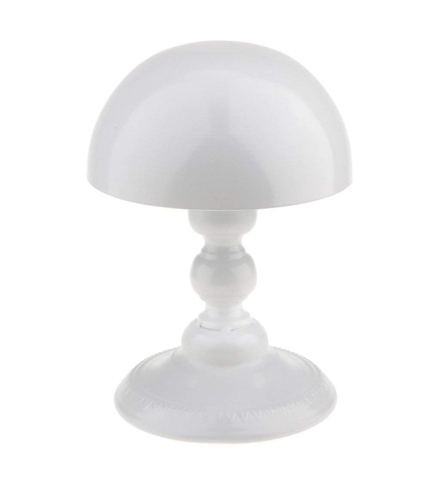 Backbayia Vintage Iron Cap for Hats & Wigs - Elegant Presentation Stand in White | International Shipping Available - Buy Online on GoSupps.com
