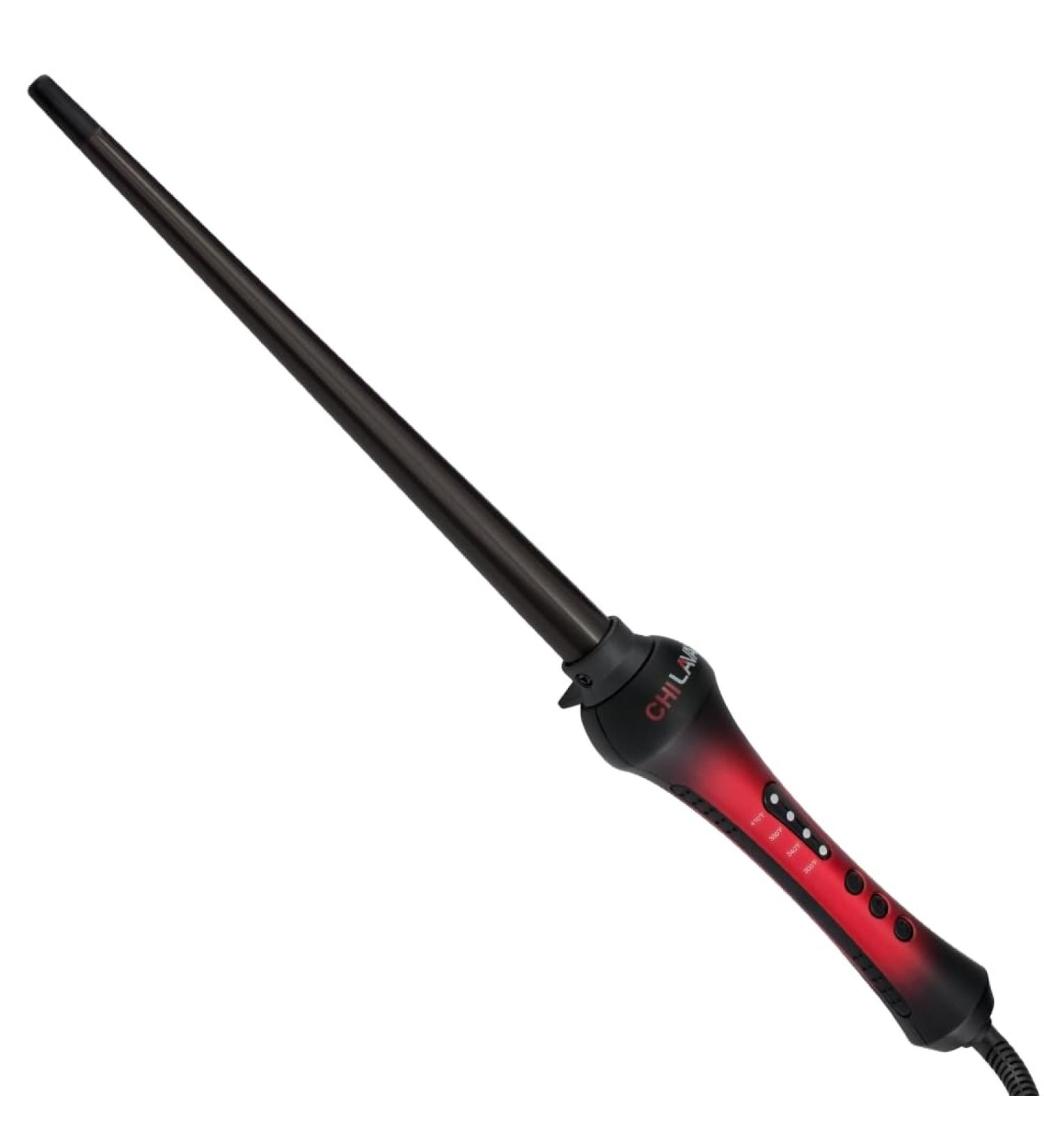CHI Lava Tapered Hairstyling Wand - Versatile Curling Iron for Medium & Long Hair - Flawless Curls with Lower Temperature - 3/8 to 3/4 Barrel - Buy Online on GoSupps.com