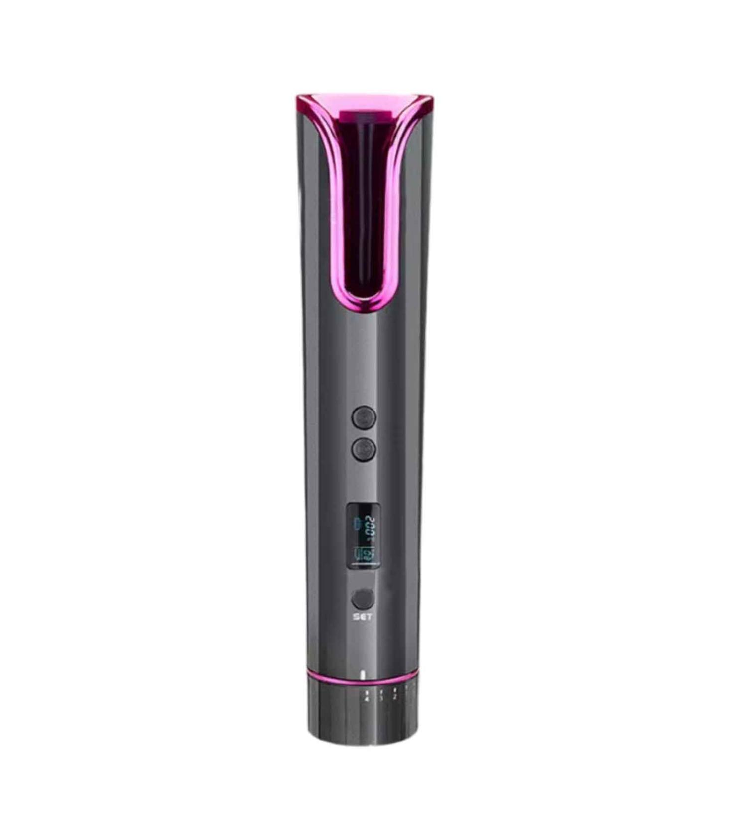 New Automatic Curling Wand Cordless USB Rechargeable Self Rotating Curling Auto Hair Curler Curling with Rotating Barrel for Hair Styling Waves H UiD607 (Grey One Size) One Size Grey - Buy Online on GoSupps.com