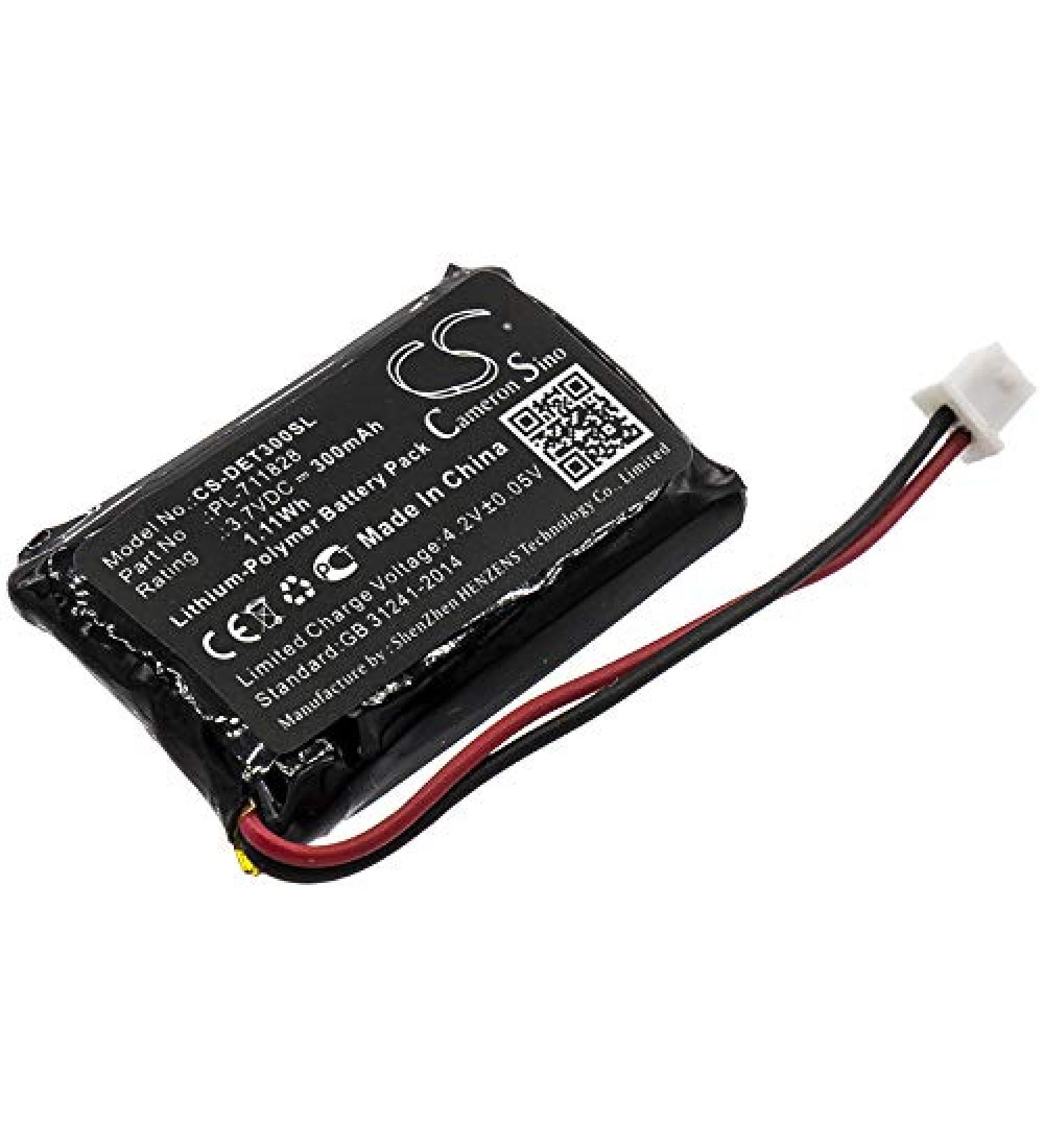 Buy 3.7V 300mAh Battery Replacement for ET-300-L ET-302-L EZ-900 PE-903 Receivers BP-504 PL-711828N BP37TR BL-100 - Global Shipping Available - Buy Online on GoSupps.com
