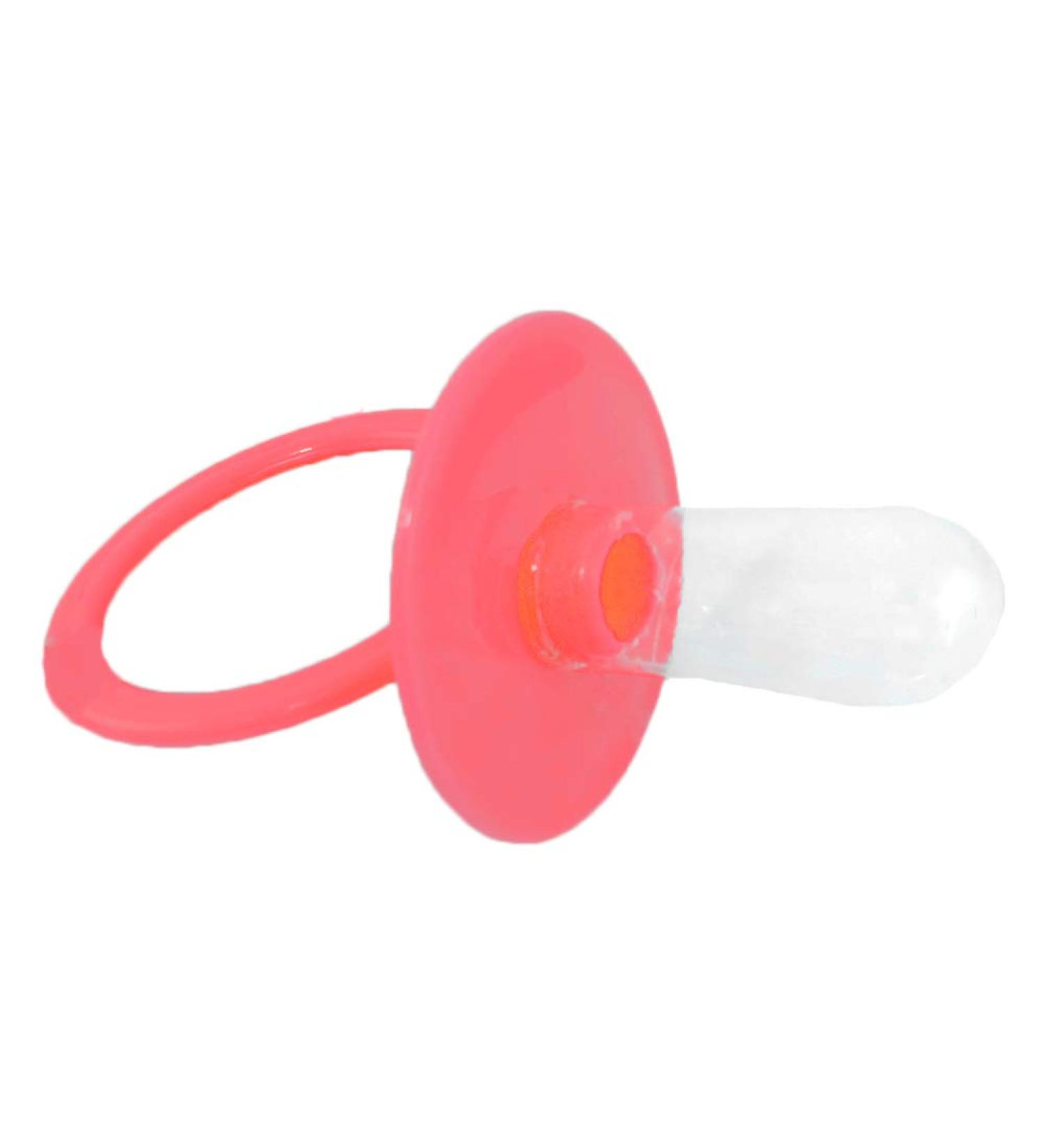 Jumbo Baby Pacifier Pink Costume Accessory - Novelty for Adults - Shop Now! - Buy Online on GoSupps.com