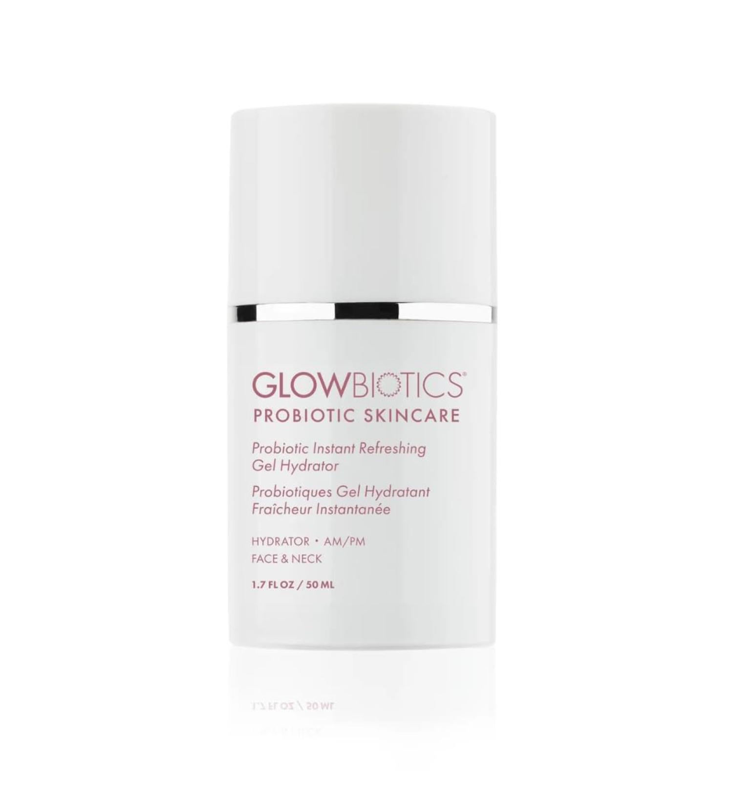 Glowbiotics Probiotic Gel Hydrator - Lightweight Moisturizer for Oily Skin with Vitamin C & Aloe Vera | 1.7 fl oz - International Shipping - Buy Online on GoSupps.com