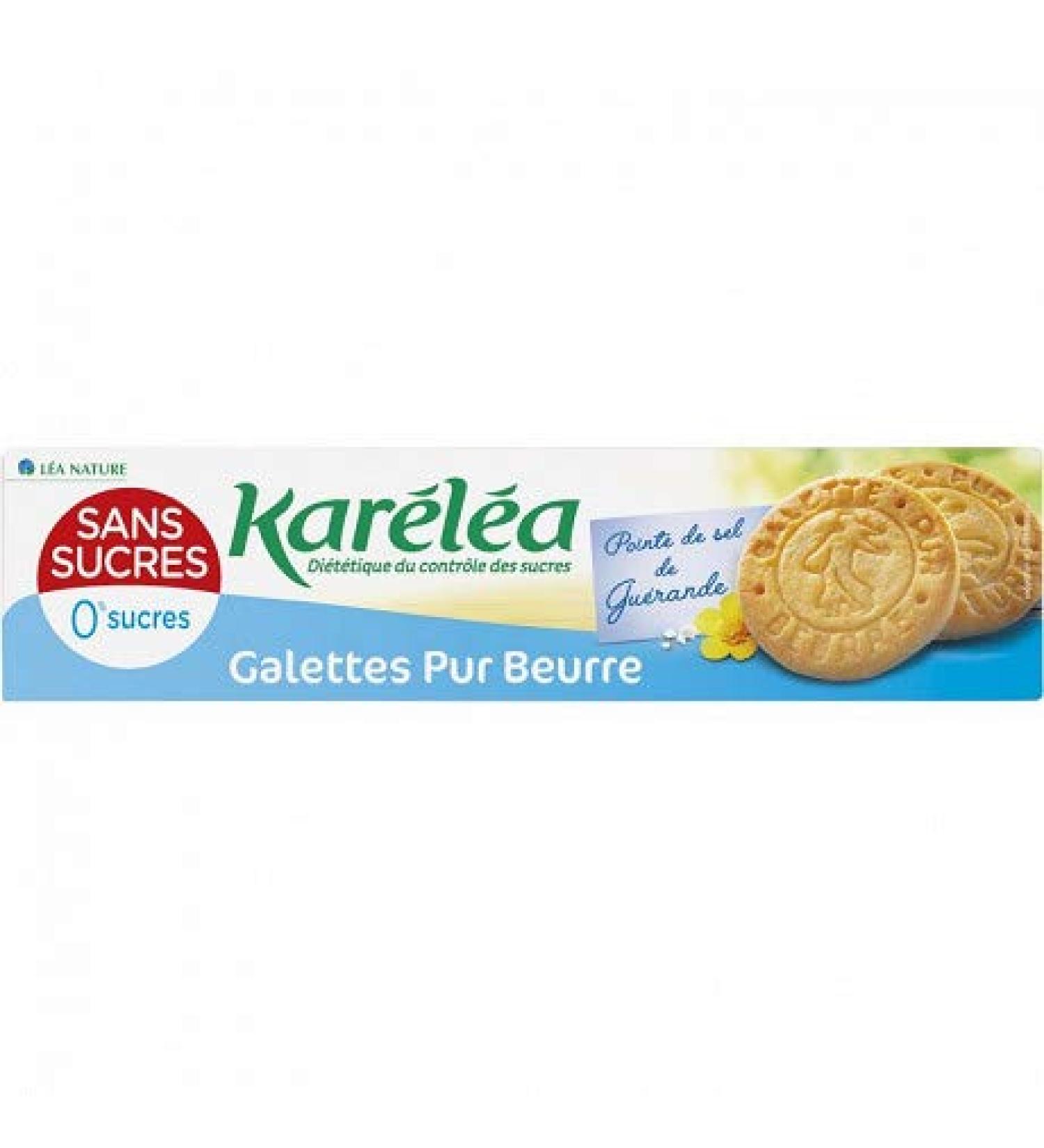 KARÉLÉA - Sugar Control Pure Butter Pancakes Without Sugar 125G - Pack of 4 - free delivery