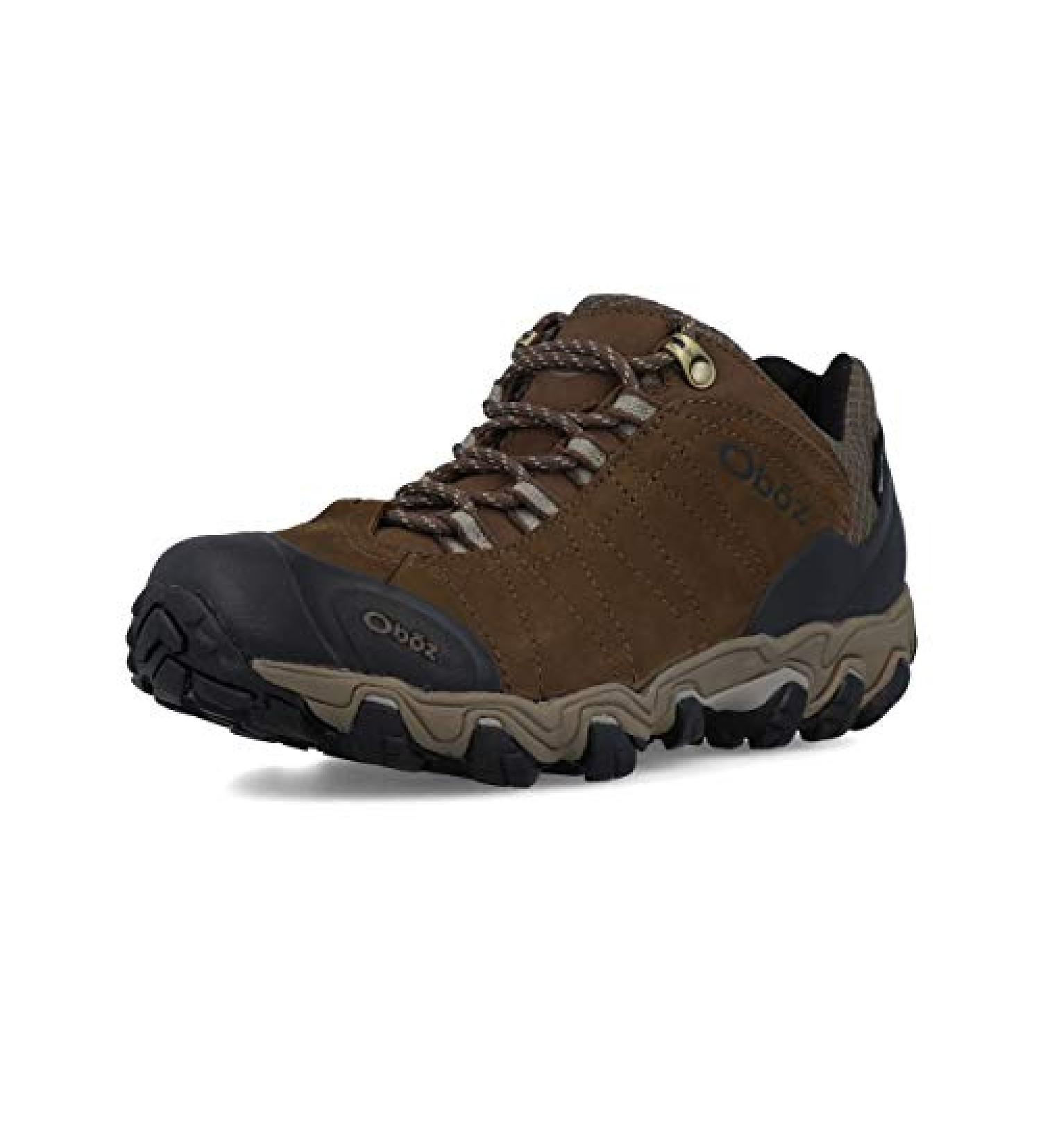 Oboz Men's Bridger Low B-Dry Waterproof Hiking Shoe - Canteen (Size 10.5) - Buy Online on GoSupps.com
