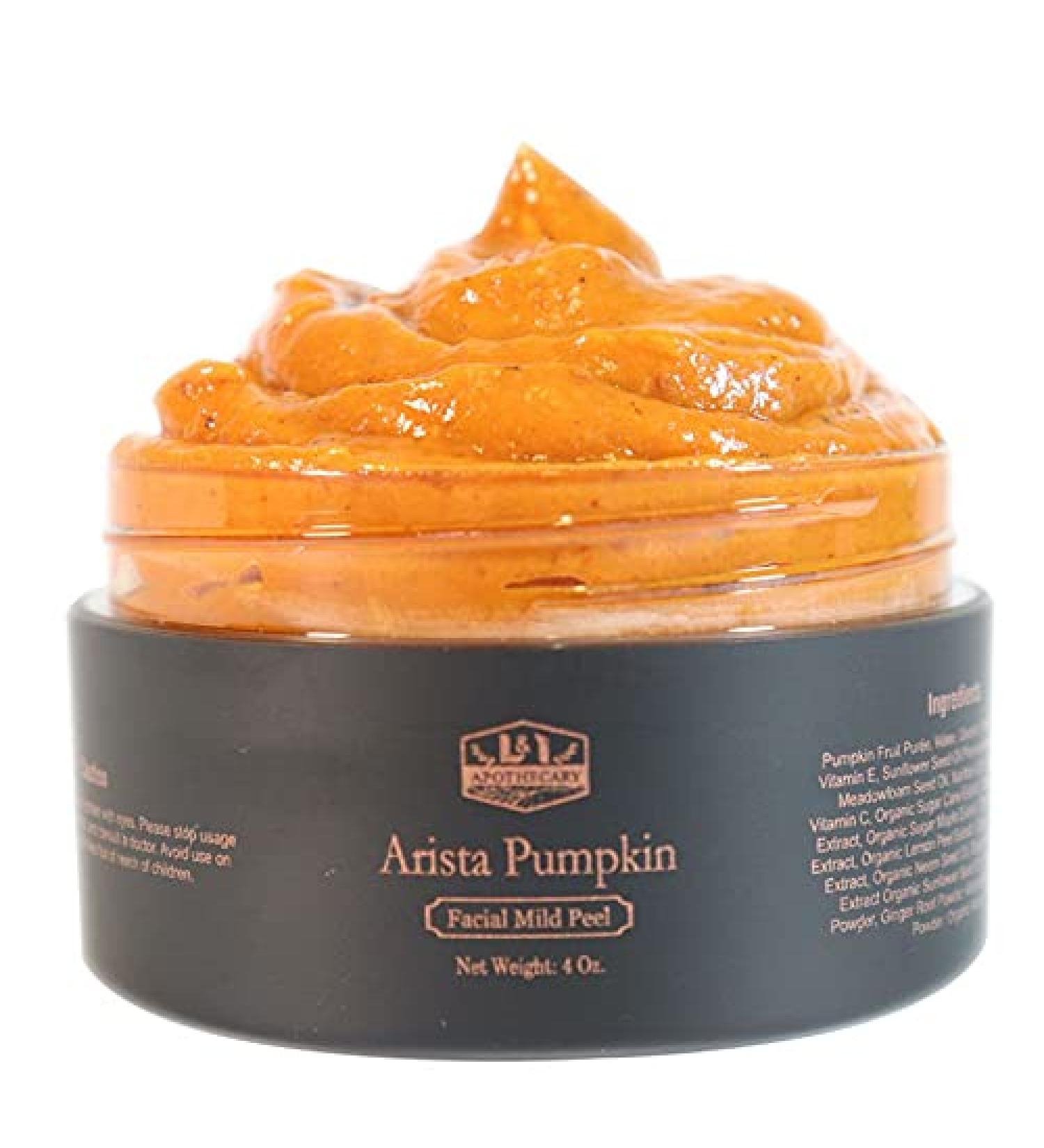 Arista Pumpkin Enzyme Mask - Exfoliating & Clarifying Treatment for Uneven Tone, Fine Lines, and Dullness - 4 fl. oz - Buy Online on GoSupps.com