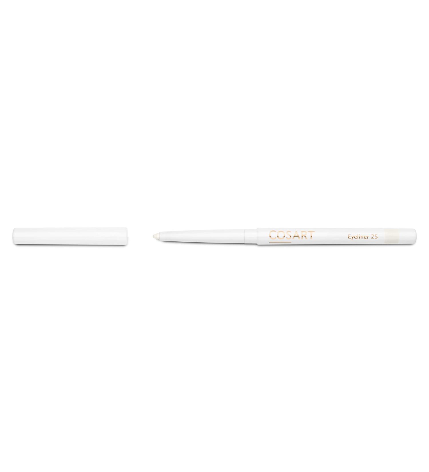 Cosart waterproof eyeliner white 1 piece