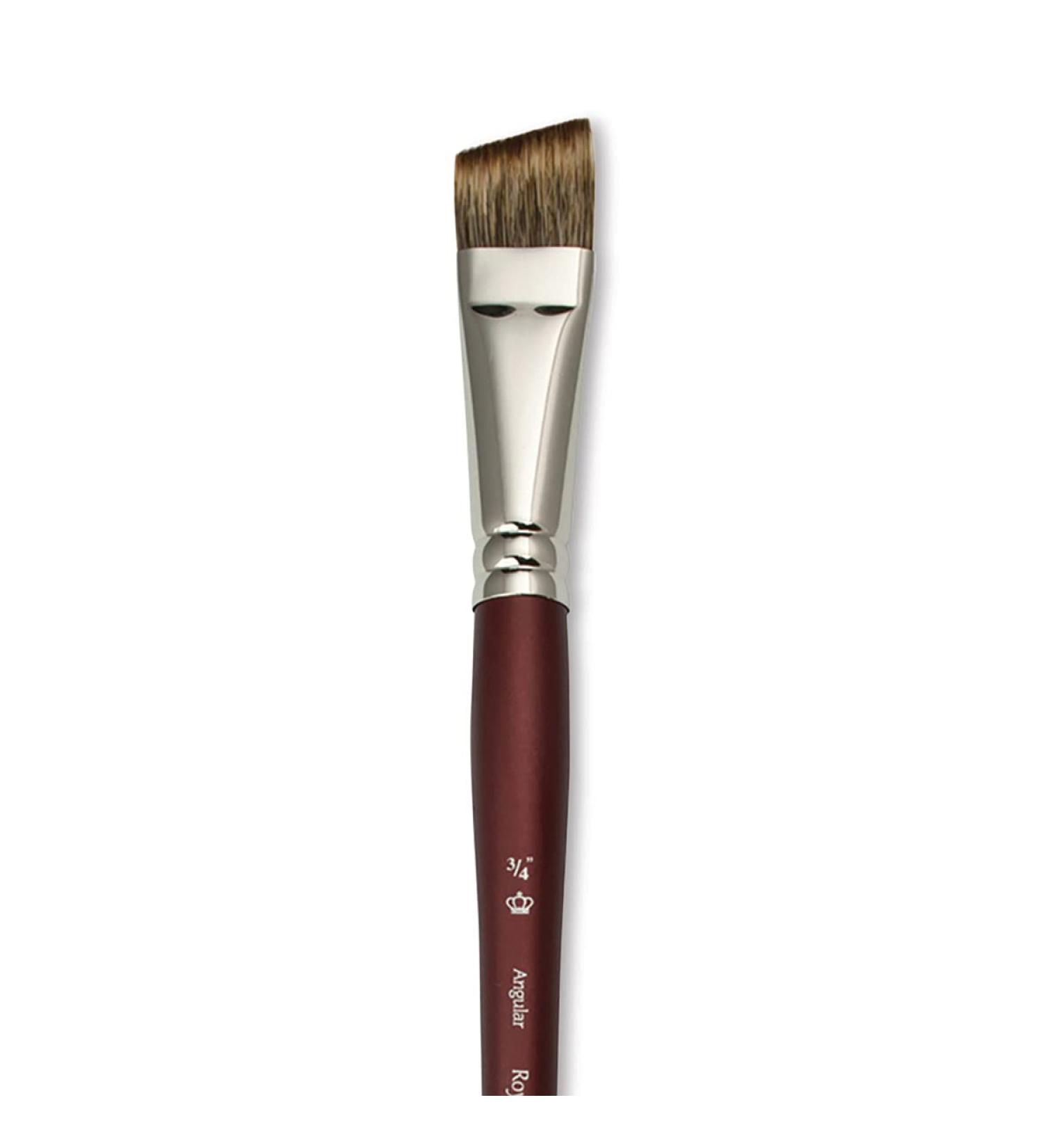 Royal Sabletek Angular 3/4 Inch - Artist Paint Brush - L95060-3/4 - Single