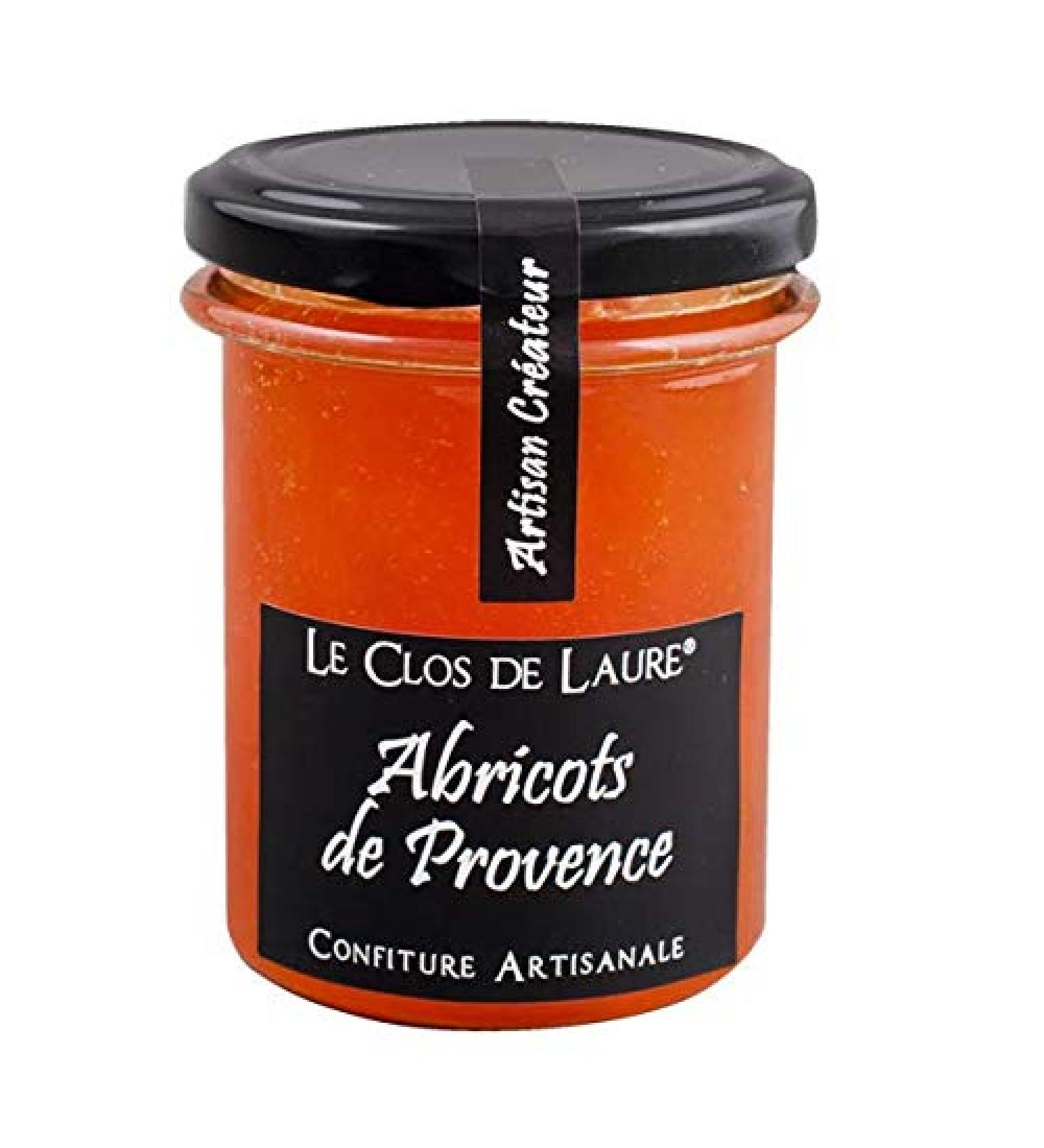 Le Clos de Laure Provencal apricot jam 220g. Apricot of Provence