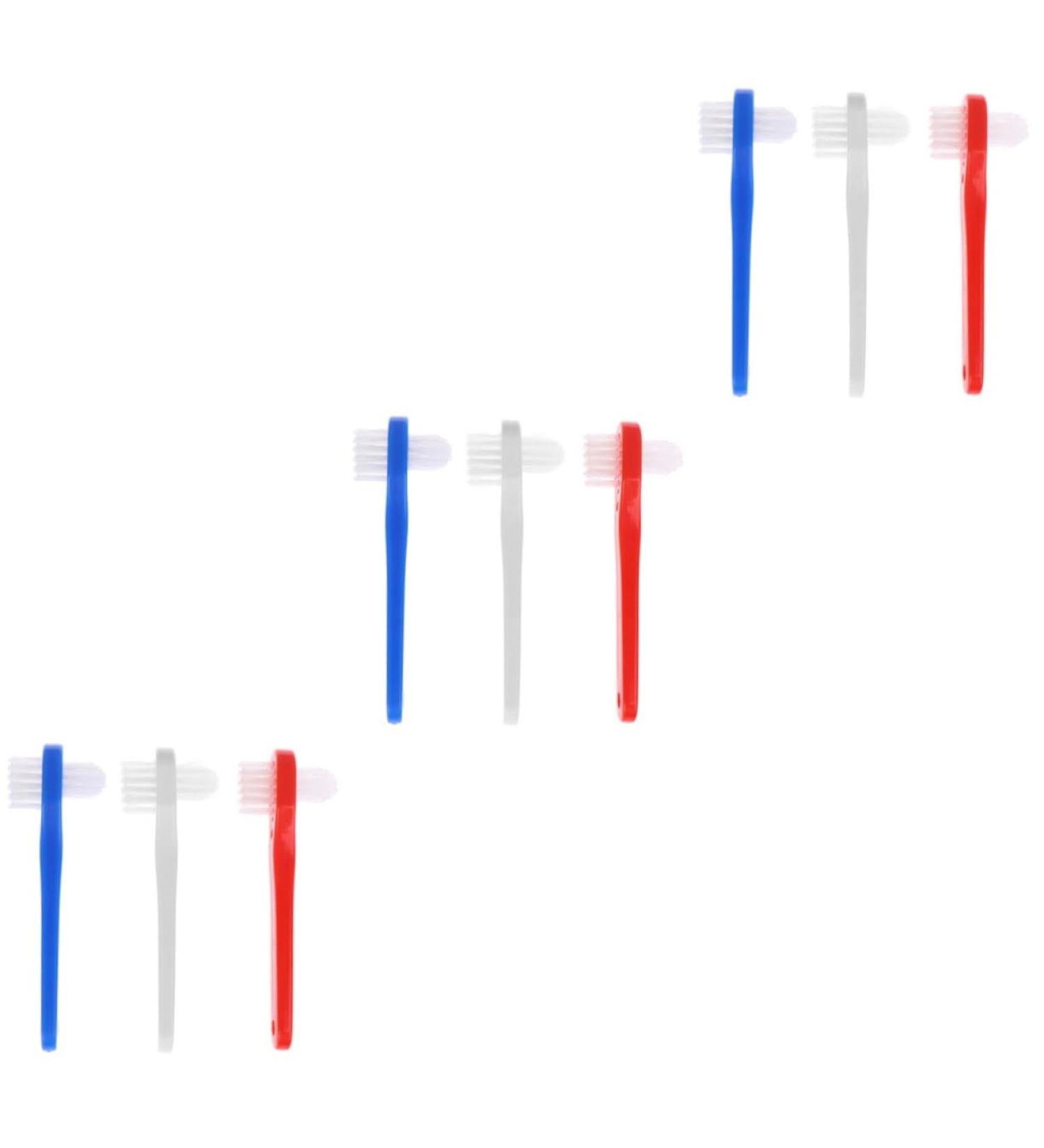 Buy Minkissy 9-Piece Manual Toothbrush Set for Dentures & Braces - Essential Teeth Cleaning Accessories - Buy Online on GoSupps.com