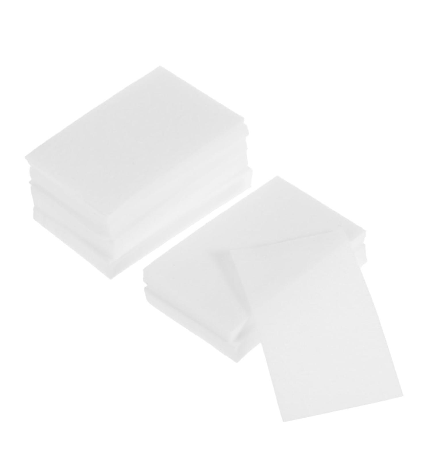 minkissy Nail Wipes Remover Polish Wipes White Cotton Pad Hard - Buy Online on GoSupps.com