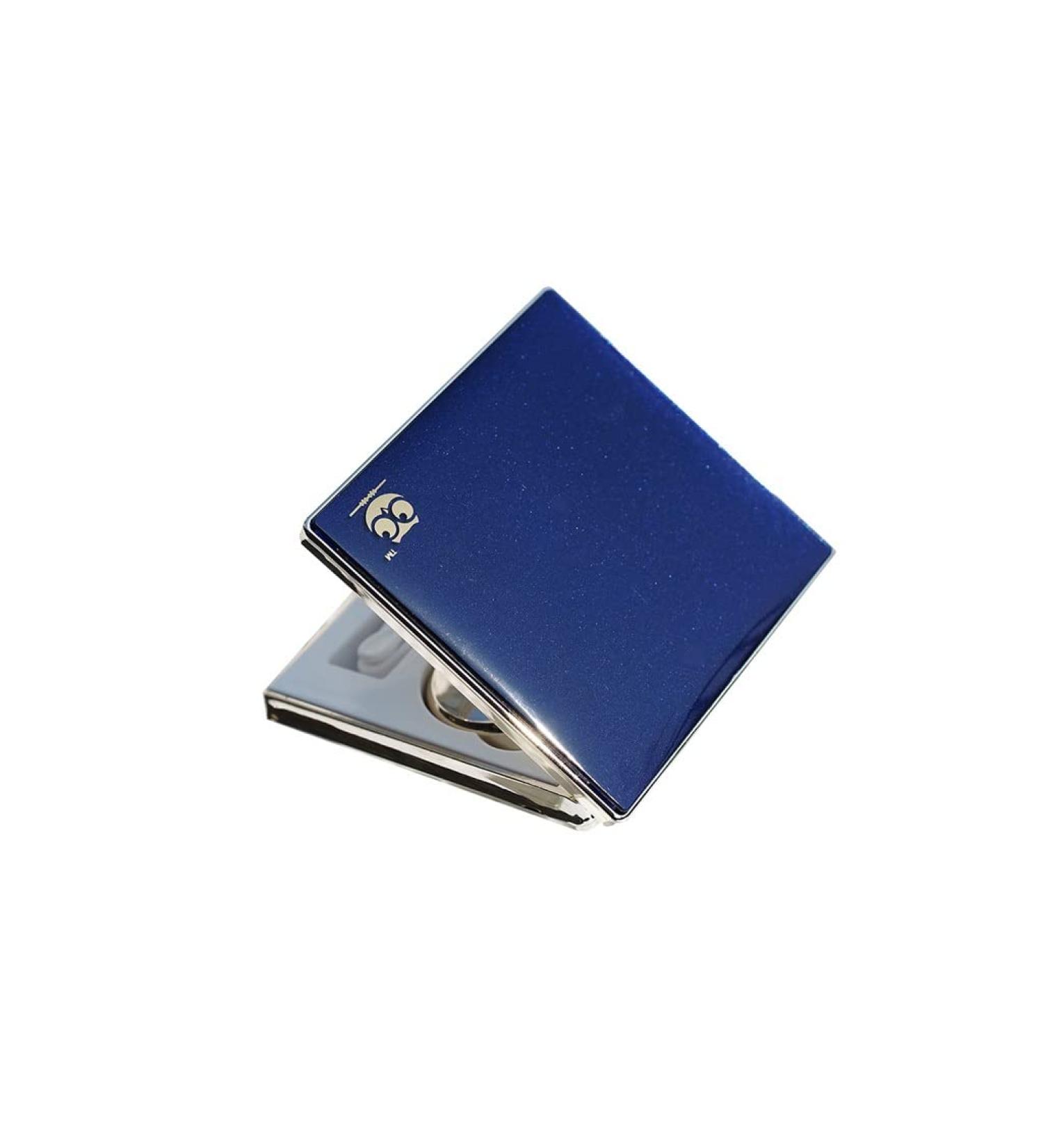 Fashionable Blue Contact Lens Case & Cosmetic Bag - Magnetic Induction for Myopia Enthusiasts - Buy Online on GoSupps.com