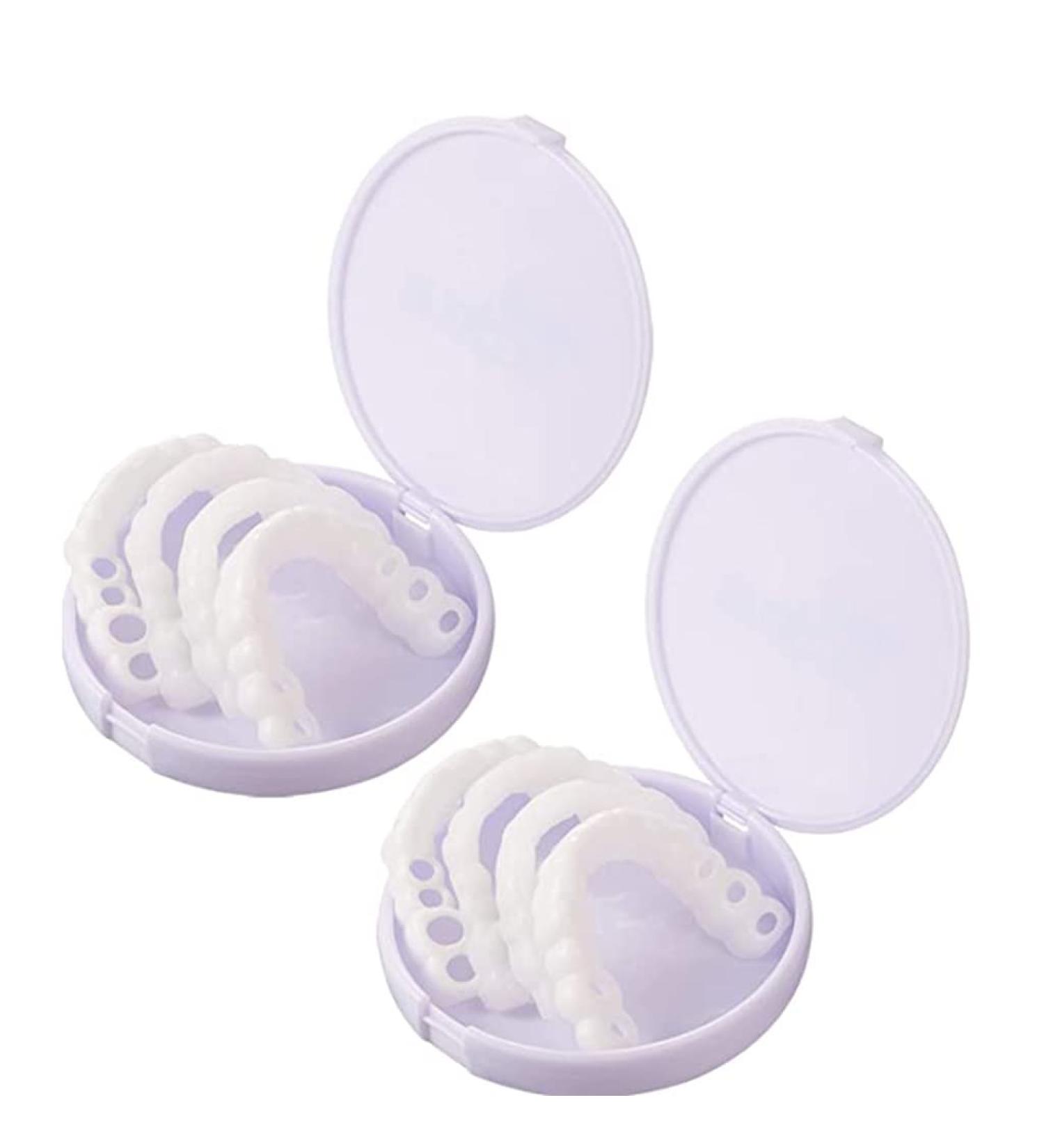Buy Congming-Huajia Cosmetic Prostheses - Upper & Lower Teeth Replacement for Men & Women | 2 Pairs Provisional Prosthetics | International Shipping Available - Buy Online on GoSupps.com