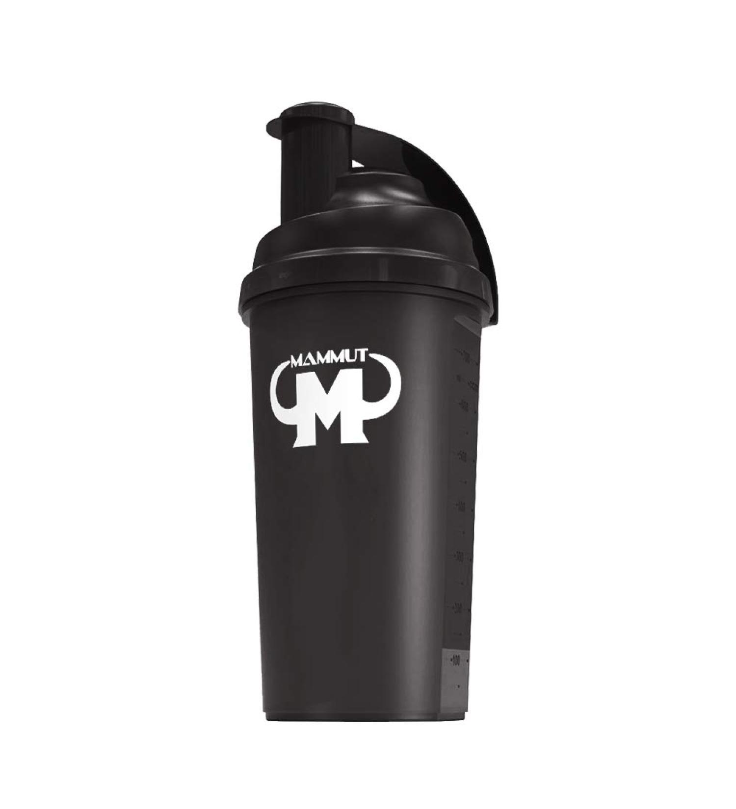 Mammut Nutrition Protein Shaker - Black 700 ml | High-Quality Protein Mix Bottle for Smoothies & Shakes | Buy Online Internationally - Buy Online on GoSupps.com