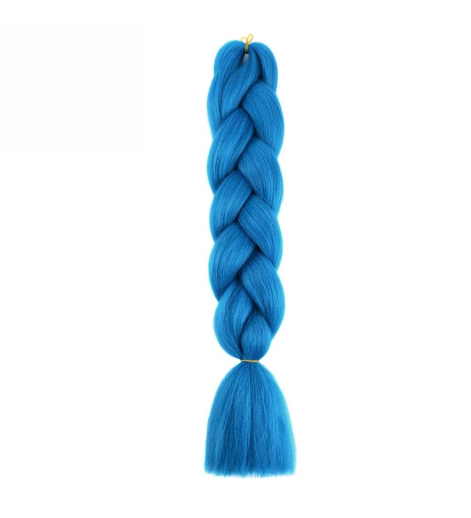 Colorful braided hair Jumbo Braids Hair Extensions Colorful braided hair 24" Colorful Jumbo Braiding Afro Braids Crochet Twists Hair women and girls to weave DIY wigs (Color : E) - Buy Online on GoSupps.com