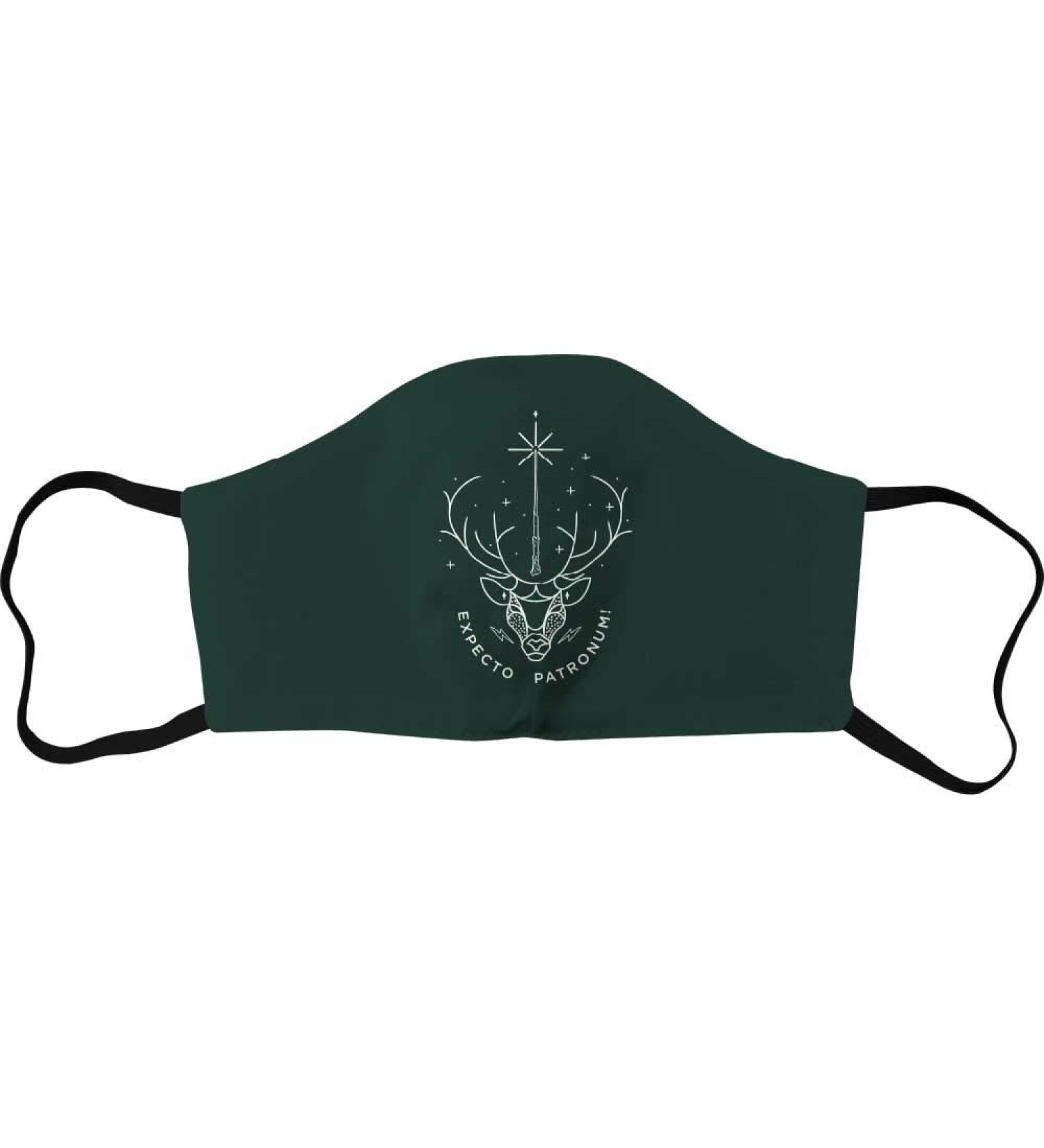 Harry Potter Unisex Achapomms001_a Mask green One Size