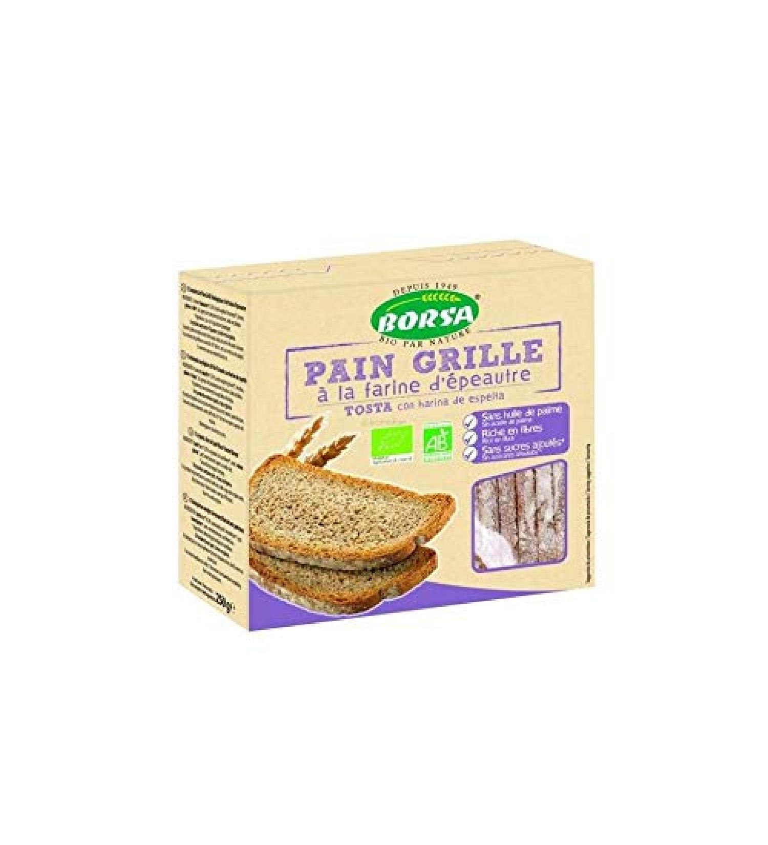 BORSA - SPELT TOASTS 250G