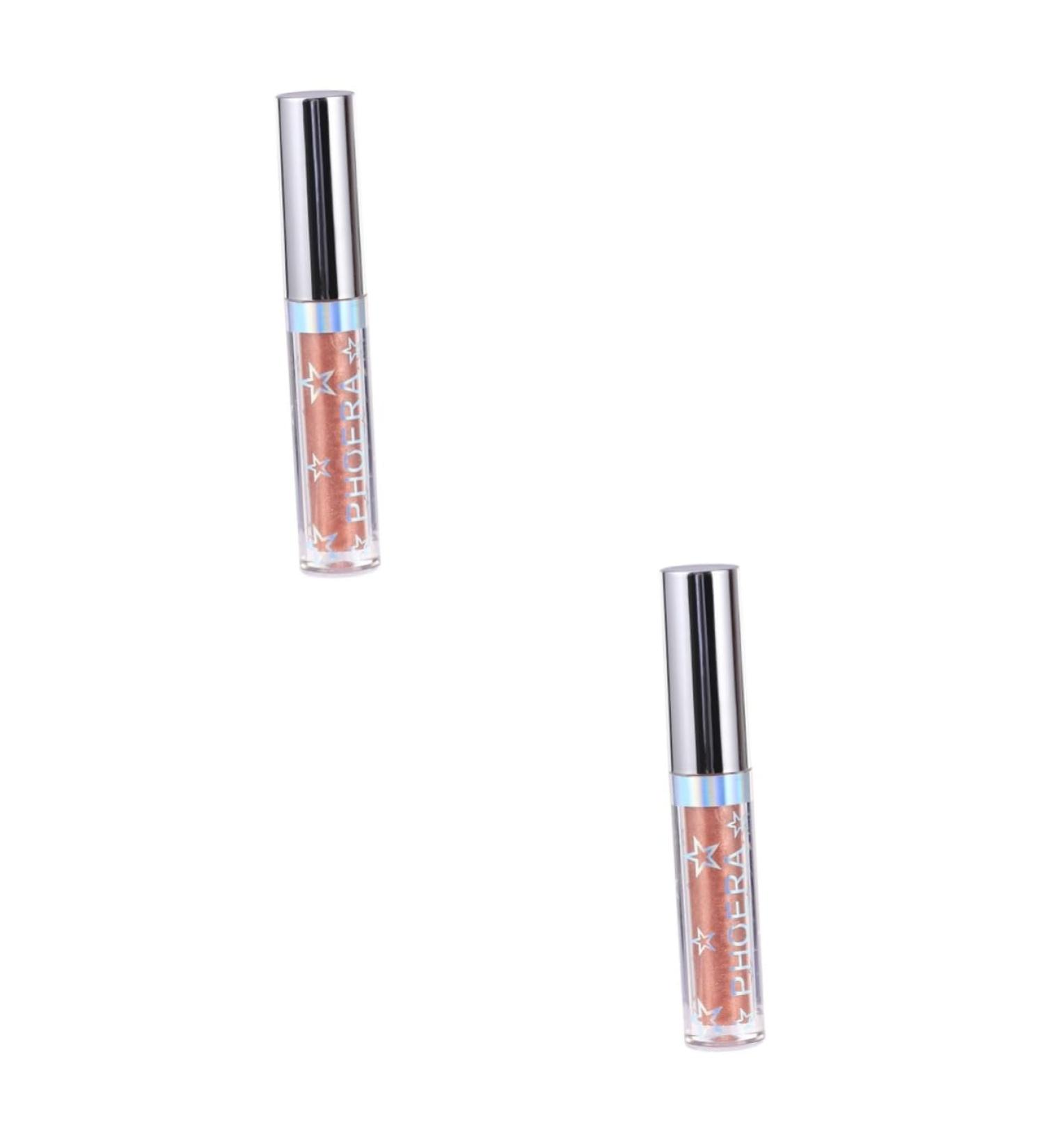 Angoily 2pcs Eyeshadow Glitter Eyeliner Sparkling Eyeliner Glow Eye Powder Women Makeup Eye Shadow Symphony 1 count (Pack of 1) As Shownx2pcs - Buy Online on GoSupps.com
