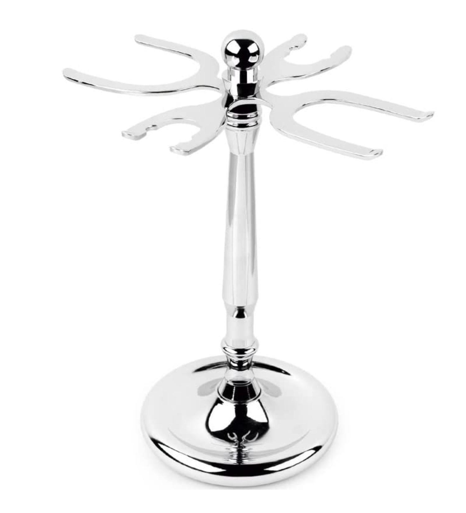 Lefeda Simply Shaving Brushes for Men | Stylish 4-Jacked Steel Holder | Classic Male Razor Brush | 7x15.3cm Silver | International Shipping Available - Buy Online on GoSupps.com