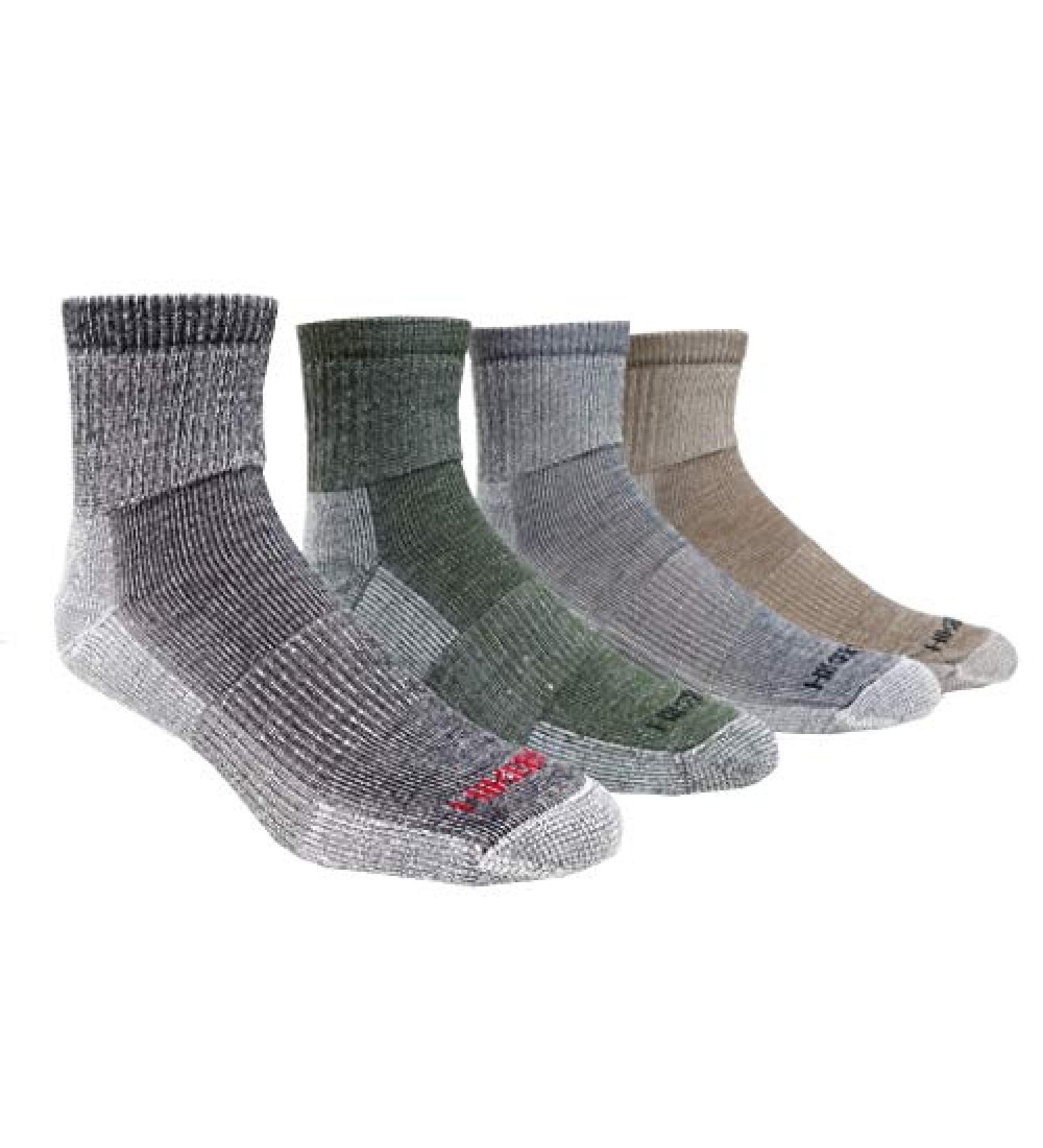 J.B. Field's Merino Wool Hiking Socks 3-Pack for Men & Women - Medium Black - Buy Online on GoSupps.com