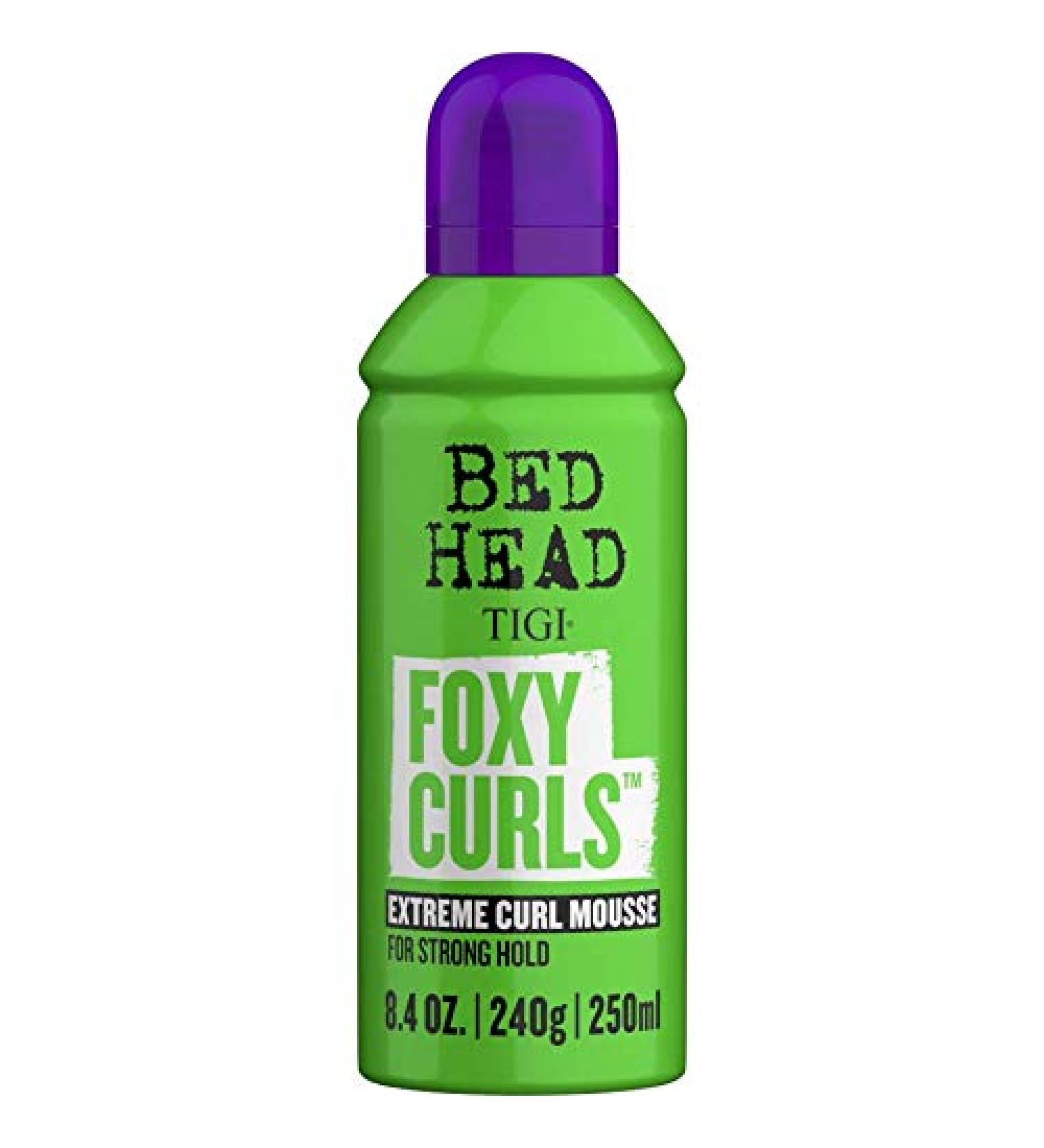 Bed Head by TIGI Foxy Curls Curly Hair Mousse 8.4 oz - Strong Hold (Pack of 2) - Buy Online on GoSupps.com