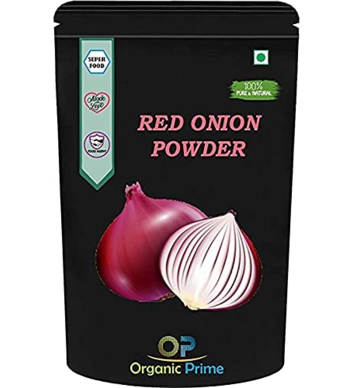ZANTO Red Onion Powder - 500 GM - Buy Online on GoSupps.com
