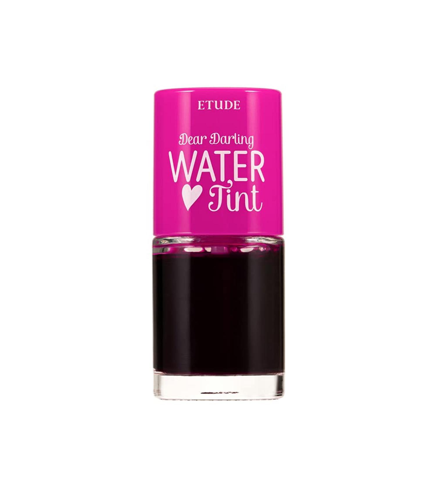 ETUDE Dear Darling Water Tint Strawberry Ade (21AD) | Bright Lip Tint with Pomegranate & Grapefruit Extract - Buy Online on GoSupps.com