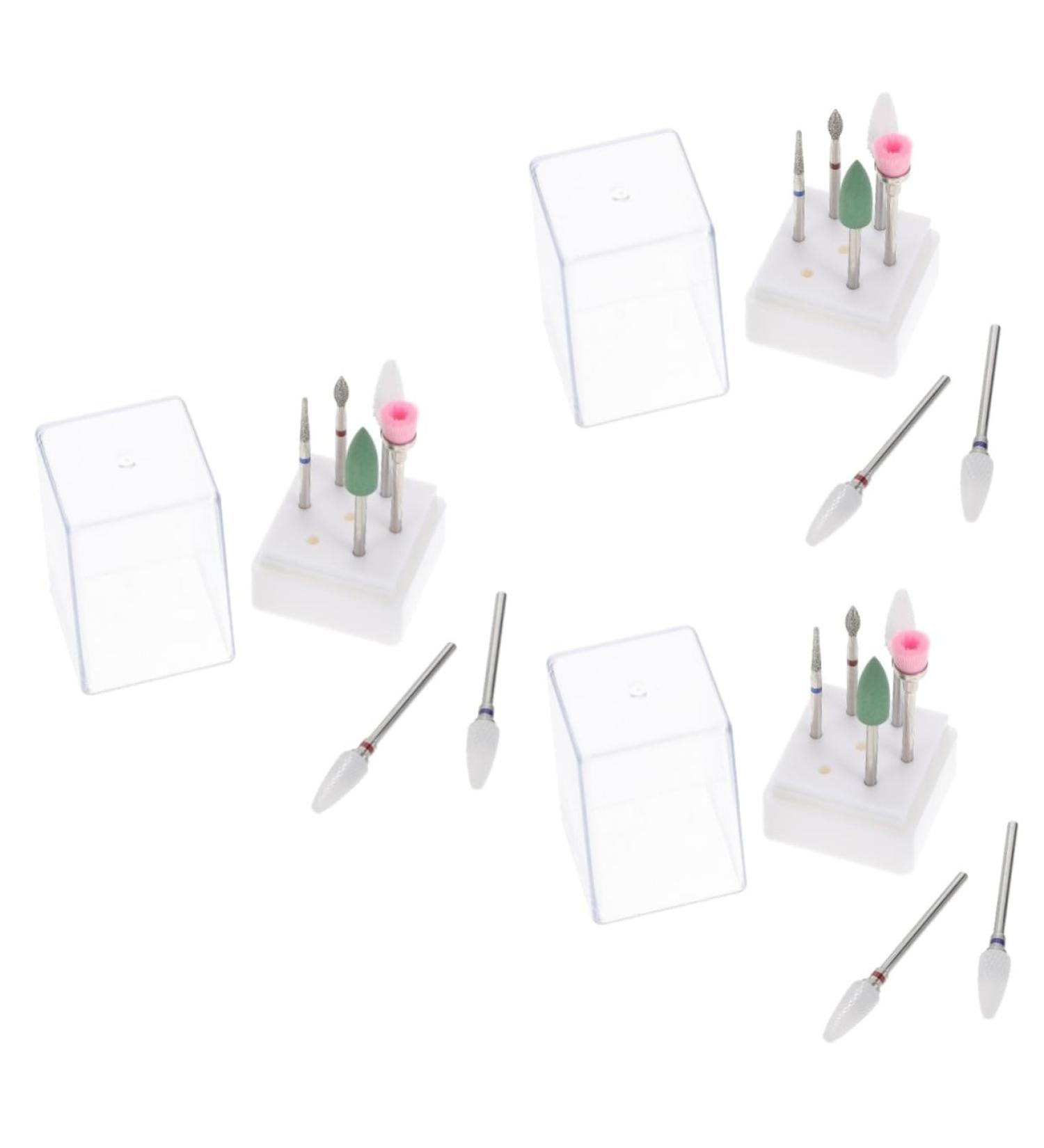FRCOLOR 3 Sets Nail Clipper Grinding Head Nursing Nails Tools Nail File Drill Nail Art Tool Nail Kits Electric Nail File Manicure Tools Nails Supply Nail Drill Exfoliating Ceramic - Buy Online on GoSupps.com