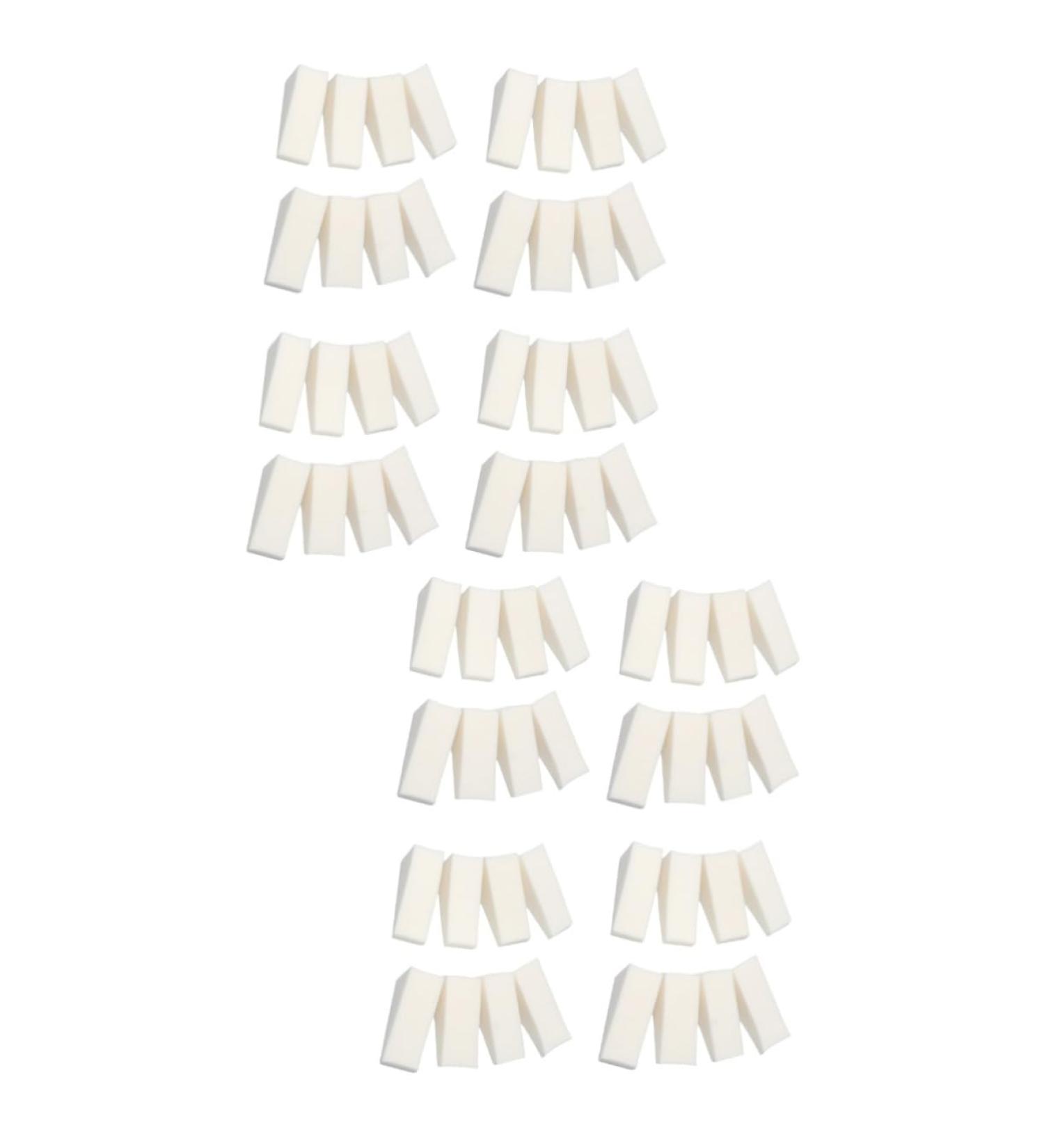 Beavorty 64 Pcs Triangle Fake Nails & Makeup Sponges - Premium Wedge Shaping Tool for Face & Manicure - Buy Online on GoSupps.com