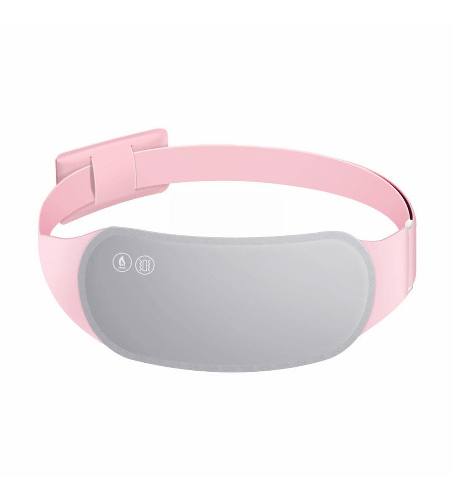 Heating Belt with Vibration Massage & Hot Compress - Pink Solar Operated Warm Belt for Menstruation Relief - Buy Online on GoSupps.com