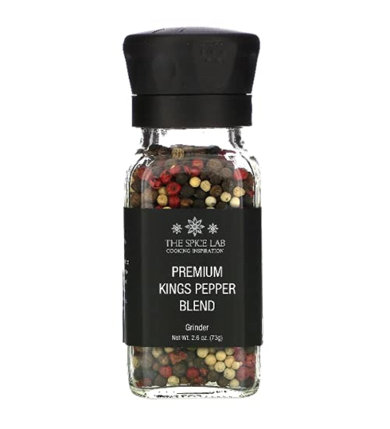 The Spice Lab Premium Kings 73g Pepper Mill - Buy Online on GoSupps.com