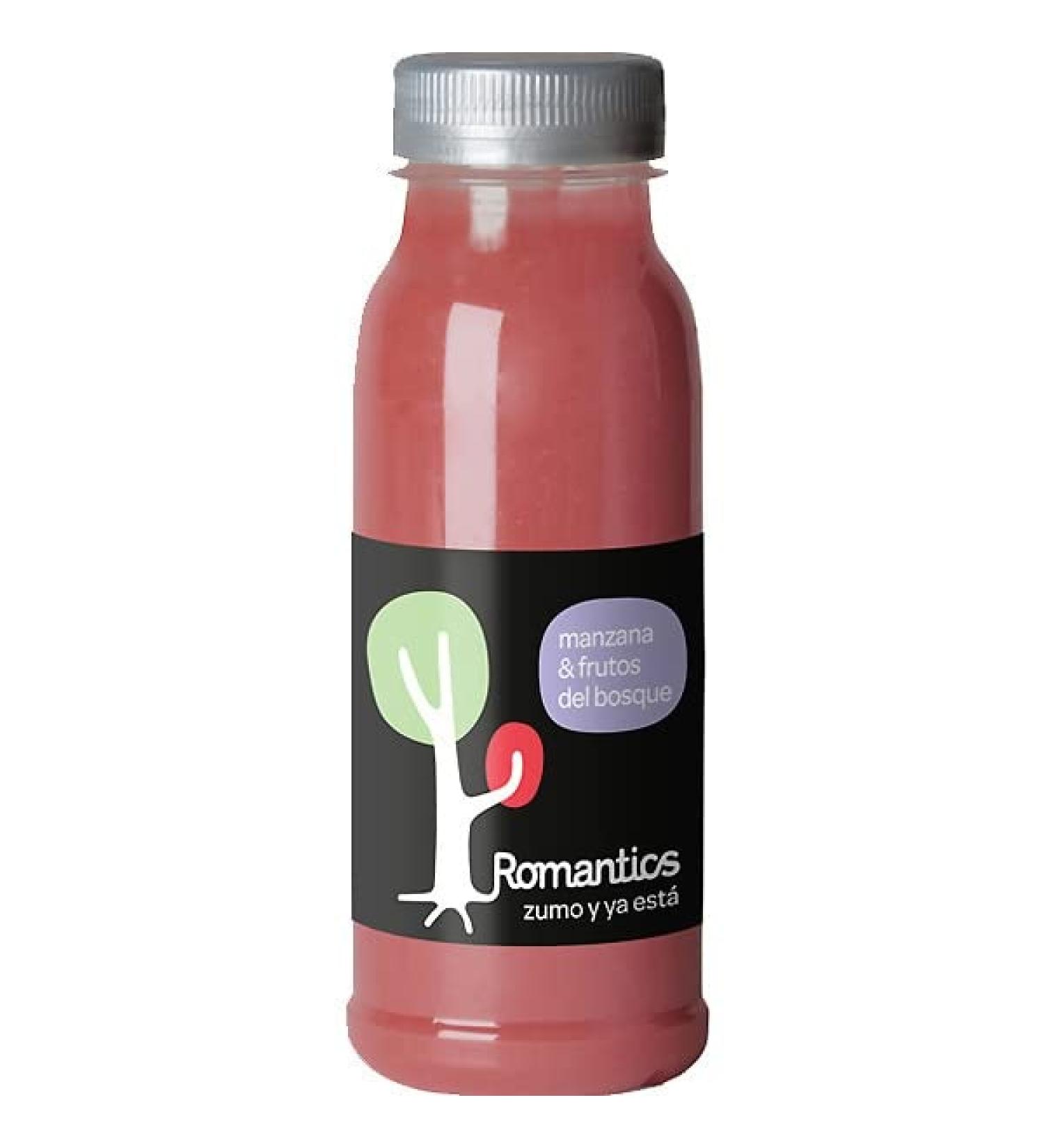 ROMANTICS Freshly squeezed apple and forest fruit juice 250 ml bottle