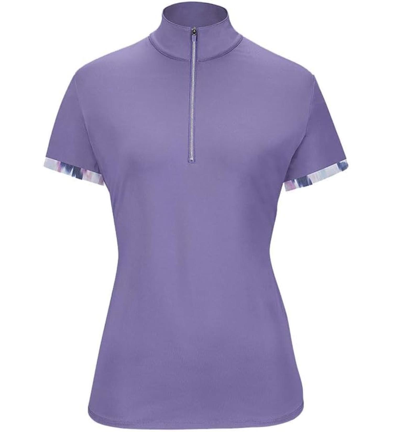 R.J. Classics Ladies' Maya 37.5 Short Sleeve Training Shirt (Paisley Purple) - Buy Online on GoSupps.com