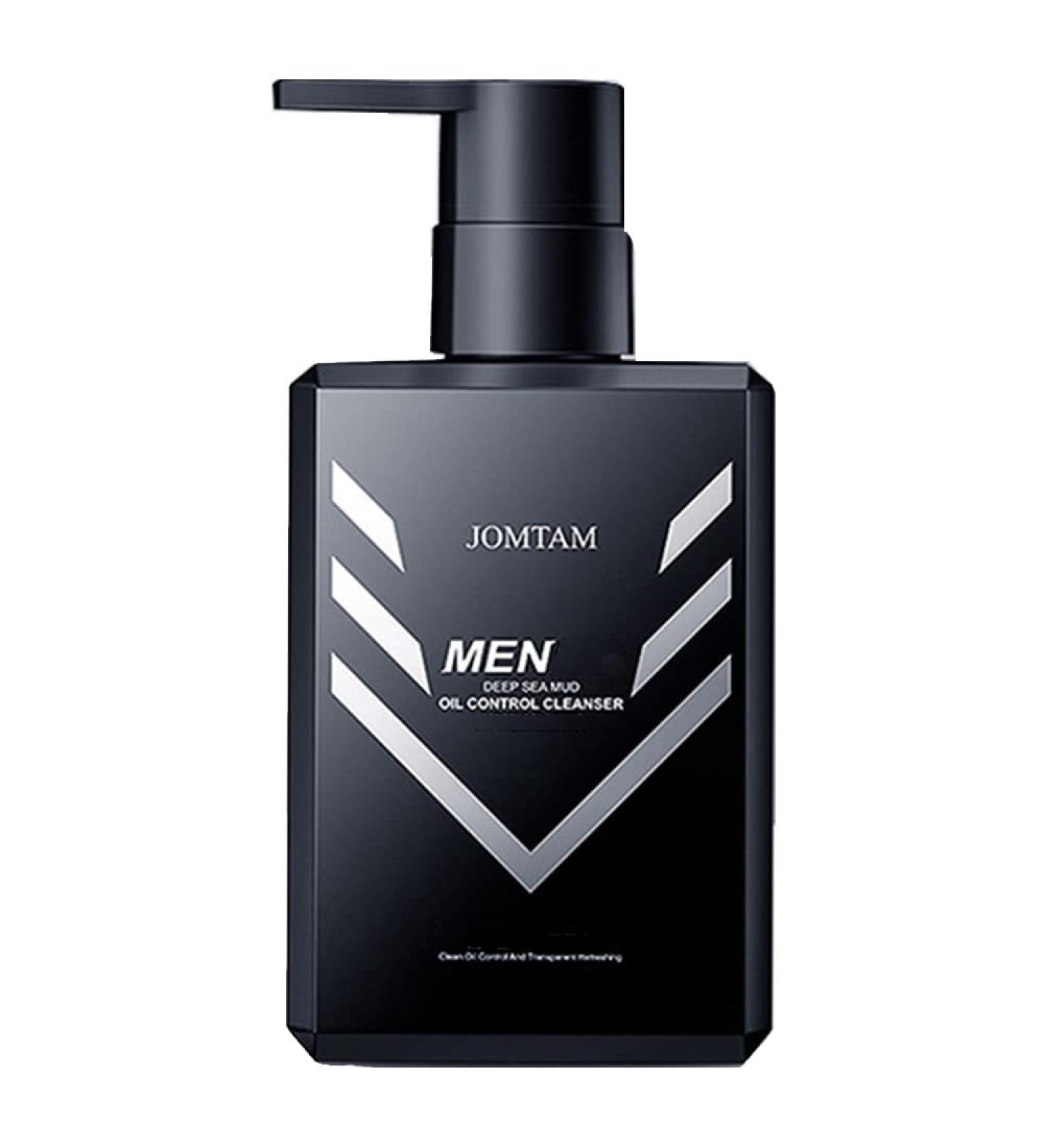 Men's Deep Sea Mud Facial Cleanser - 150g | Oil Control & Moisturizing | Fresh Face Amino Acid Formula - Buy Online on GoSupps.com