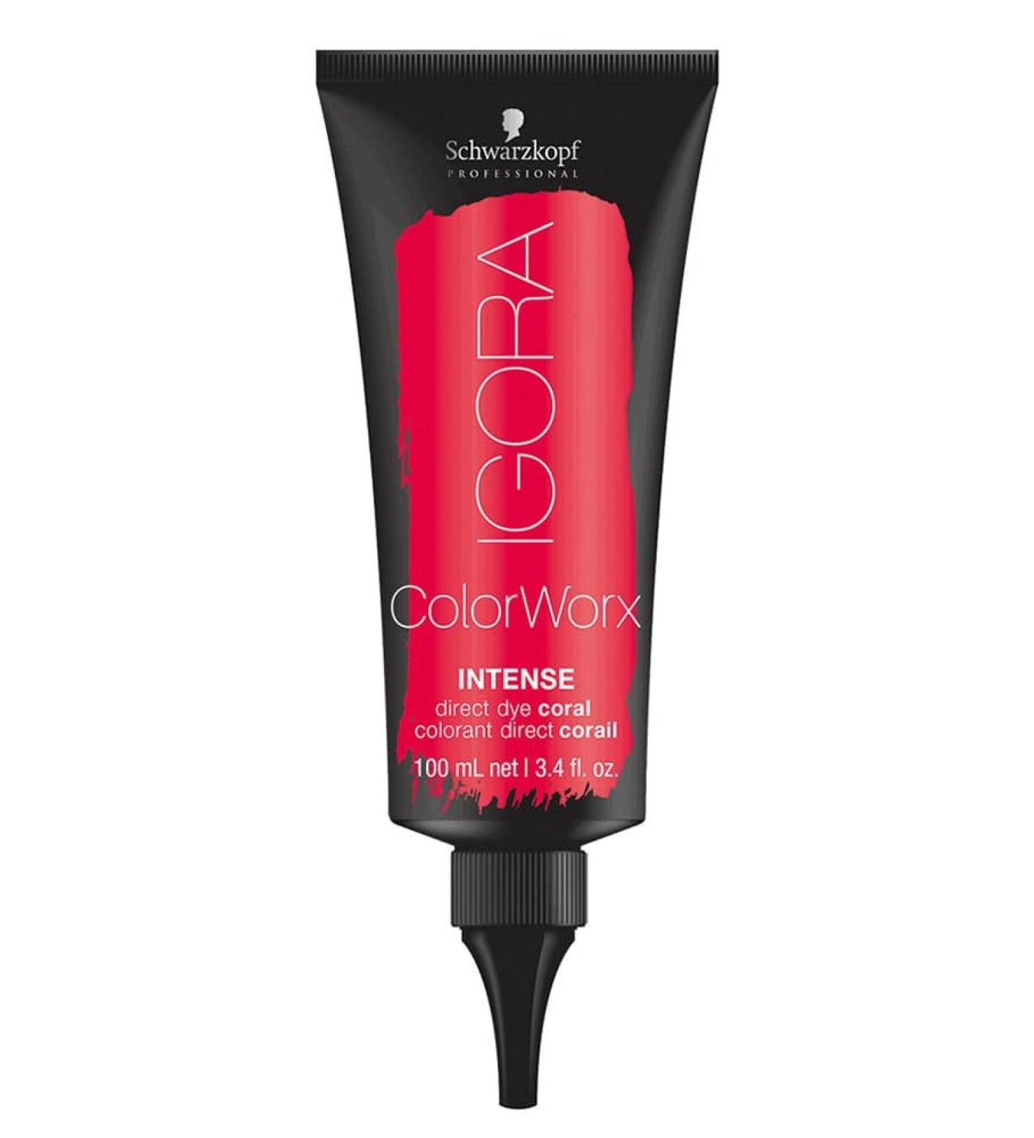 Schwarzkopf Professional Igora ColorWorx Intense Direct Dye - 100 ml (Coral)