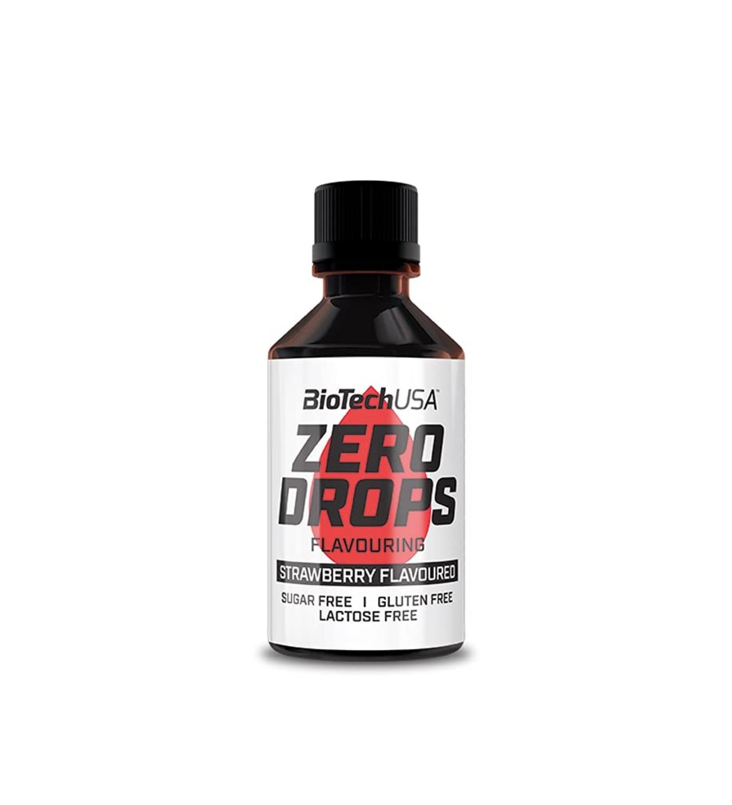 BioTechUSA Biotech USA Zero Drops Flavouring 50 ml Bottle Pack of 3 Caramel - Buy Online on GoSupps.com
