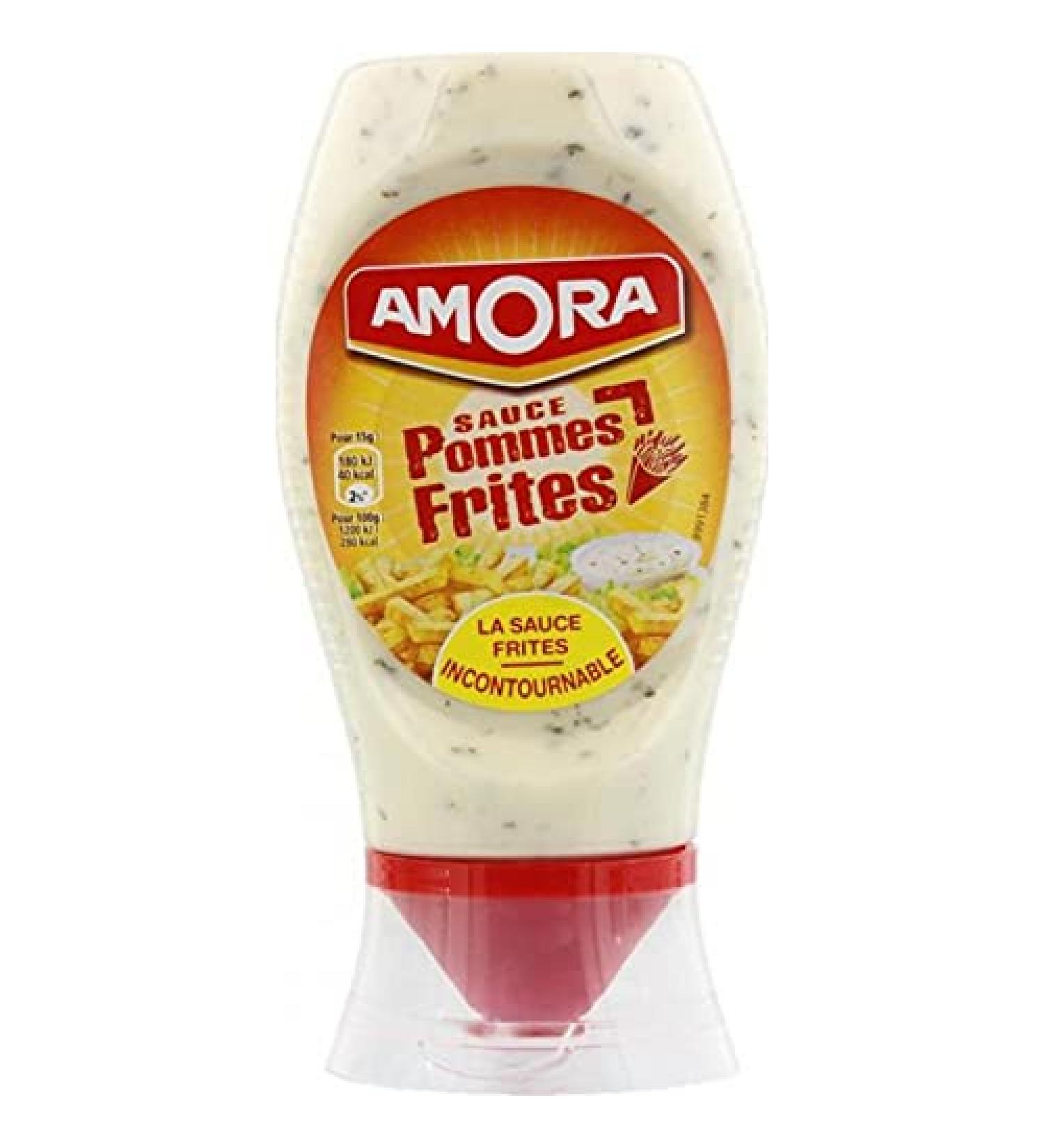 Amora Sauce Pommes Frites Incontournable 260g (lot de 5)