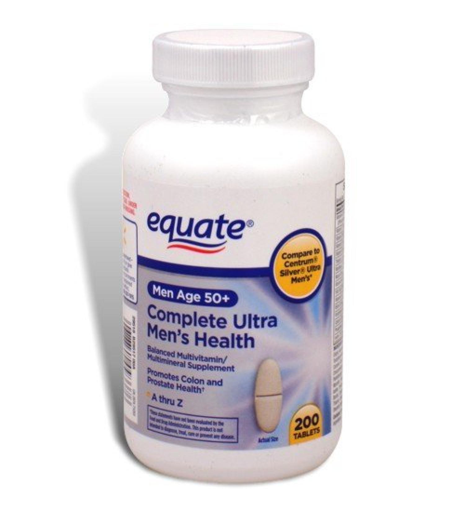 Equate - Complete Ultra Men's Health 200 Tablets