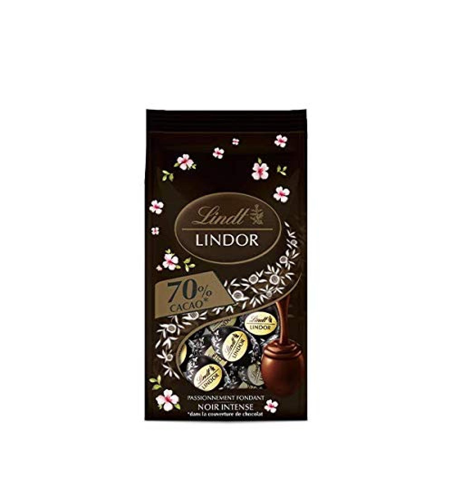 Lindt - Lindor Medium Eggs Bag - Dark 70% Cocoa - 180g - Pack of 3 - Buy Online on GoSupps.com