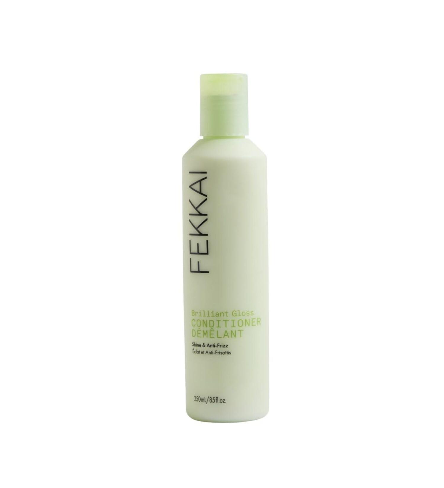 FEKKAI Brilliant Gloss Conditioner - 8.5 oz - Replenishes Moisture in Dry Frizz-Prone Hair - Salon Grade EWG Compliant Vegan & Cruelty Free - Buy Online on GoSupps.com
